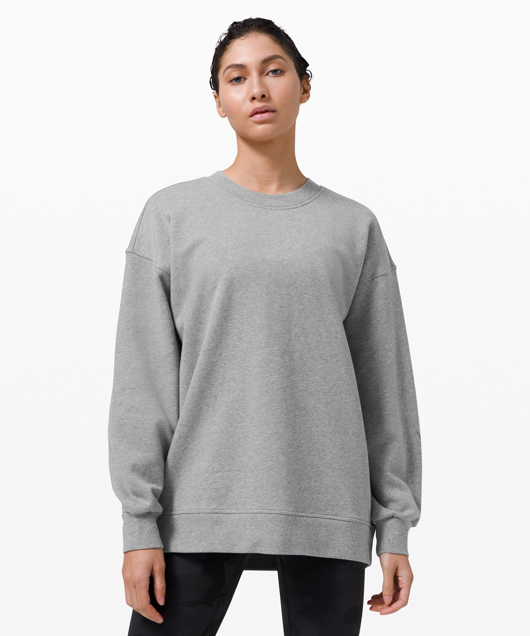 lululemon grey sweatshirt