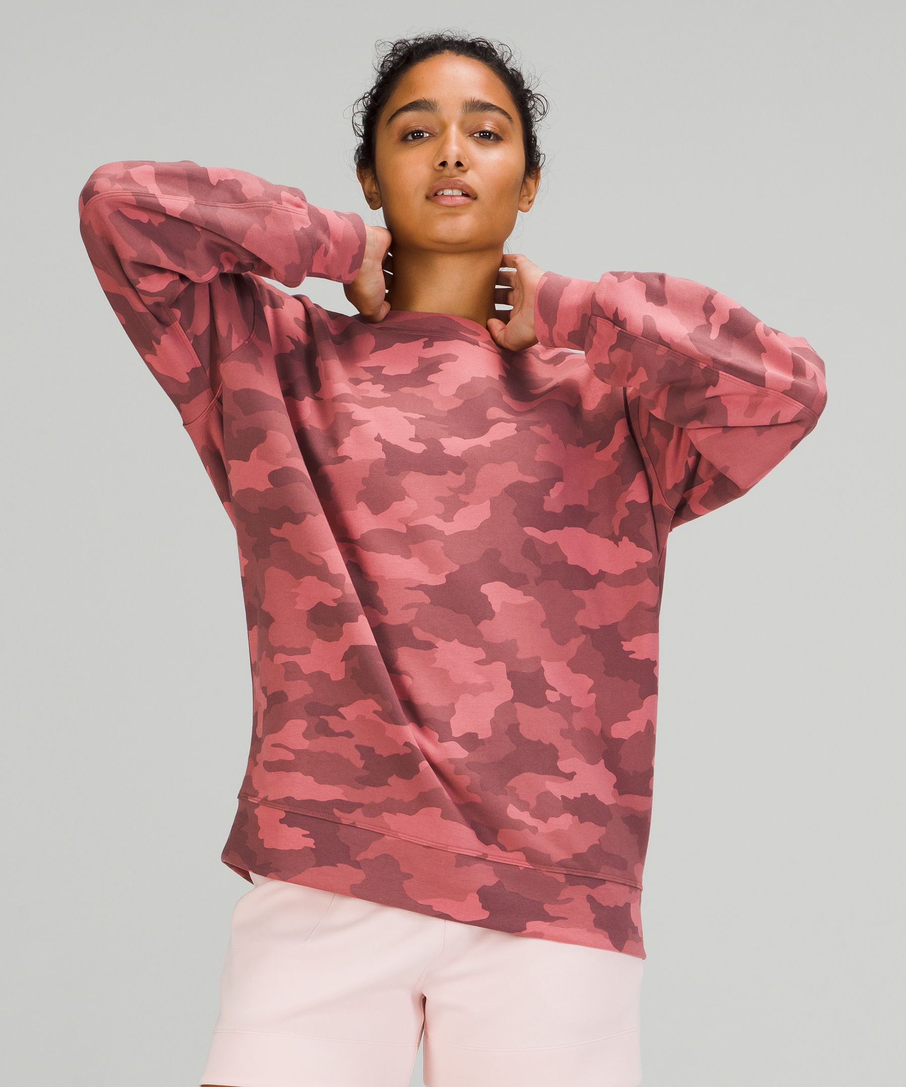 Lululemon Perfectly Oversized Crew In Printed