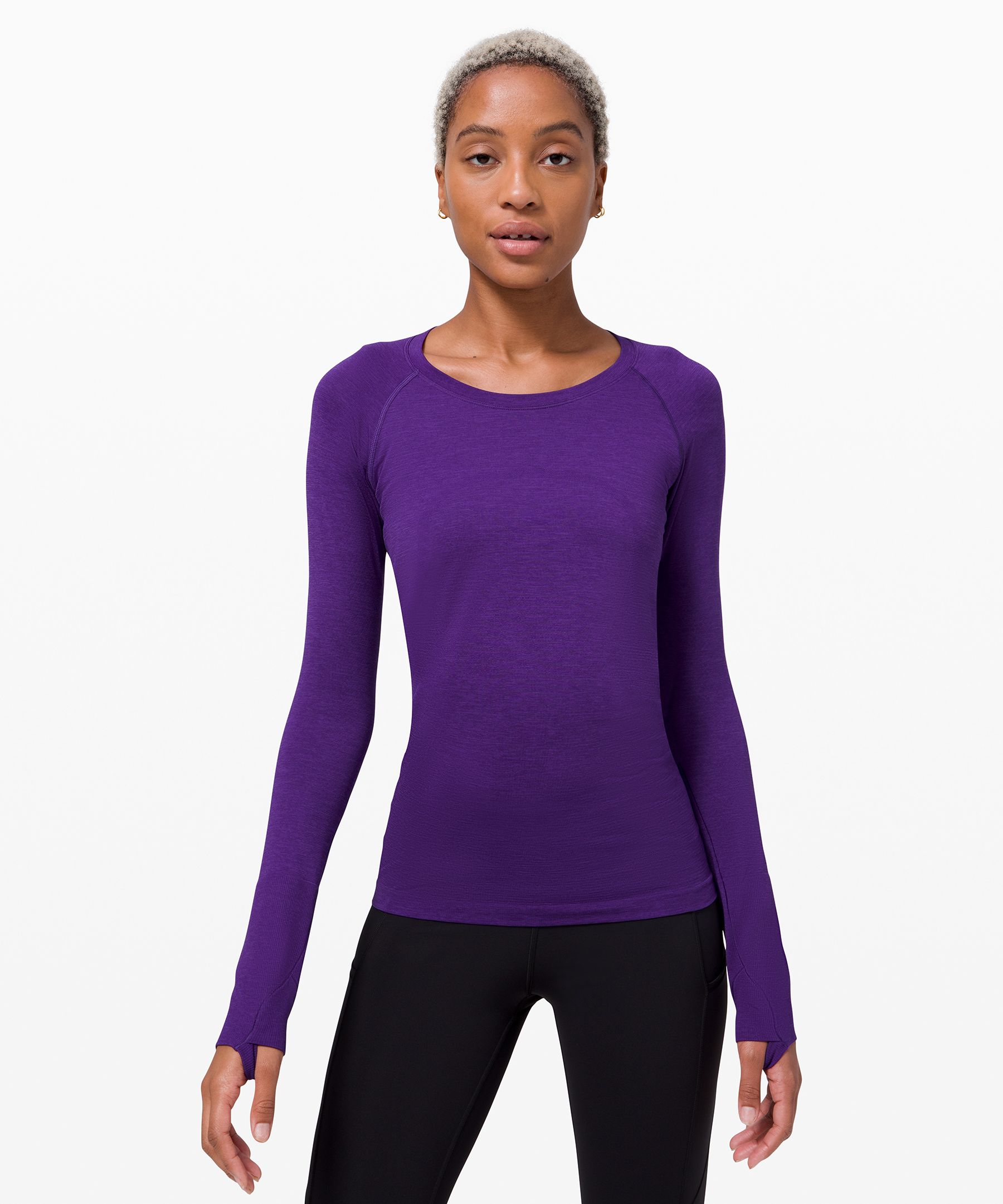 Lululemon Swiftly Tech Long Sleeve 2.0 In Neon