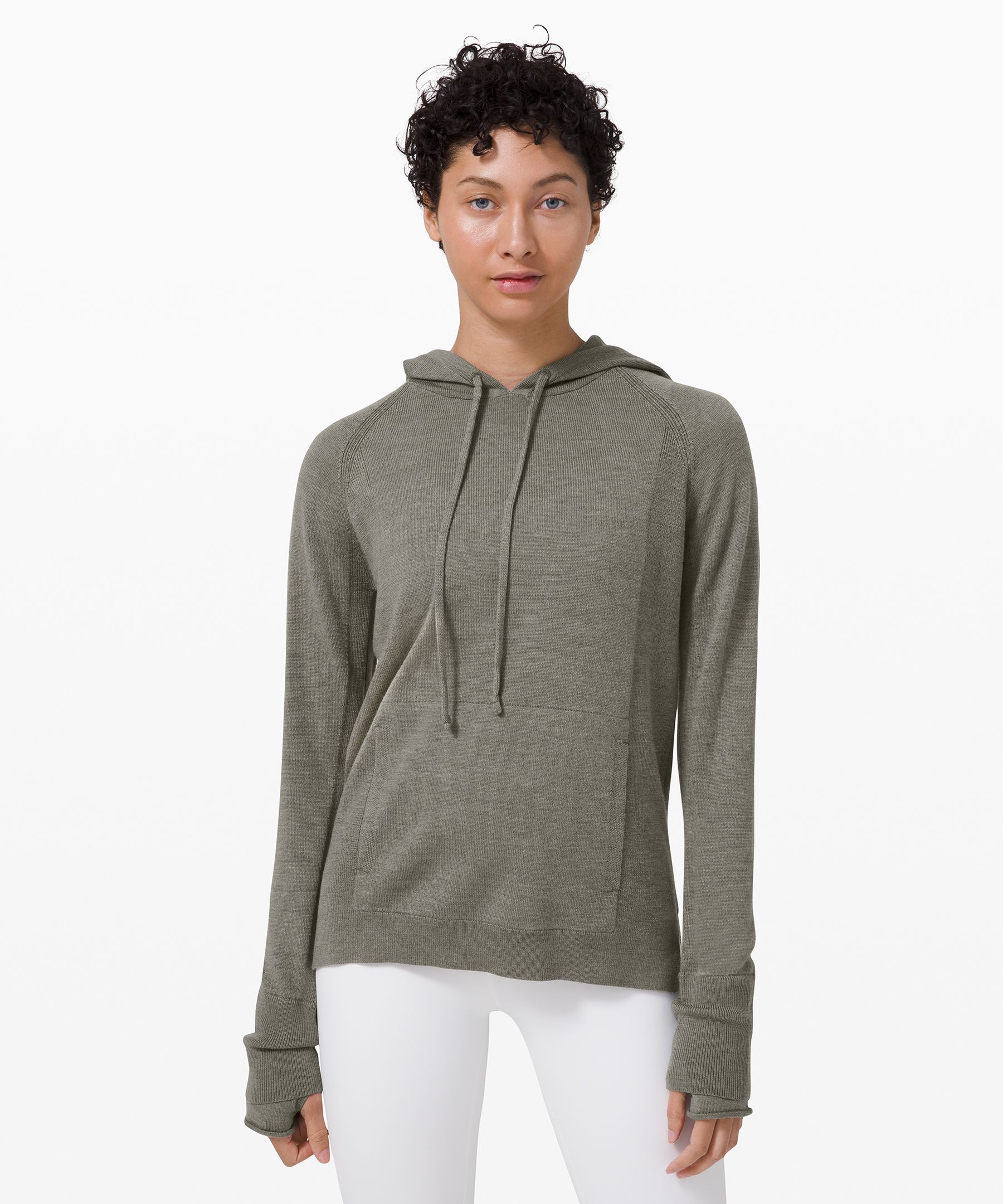 Signature Ultra Light 100% Merino Wool Full-Zip Hoodie