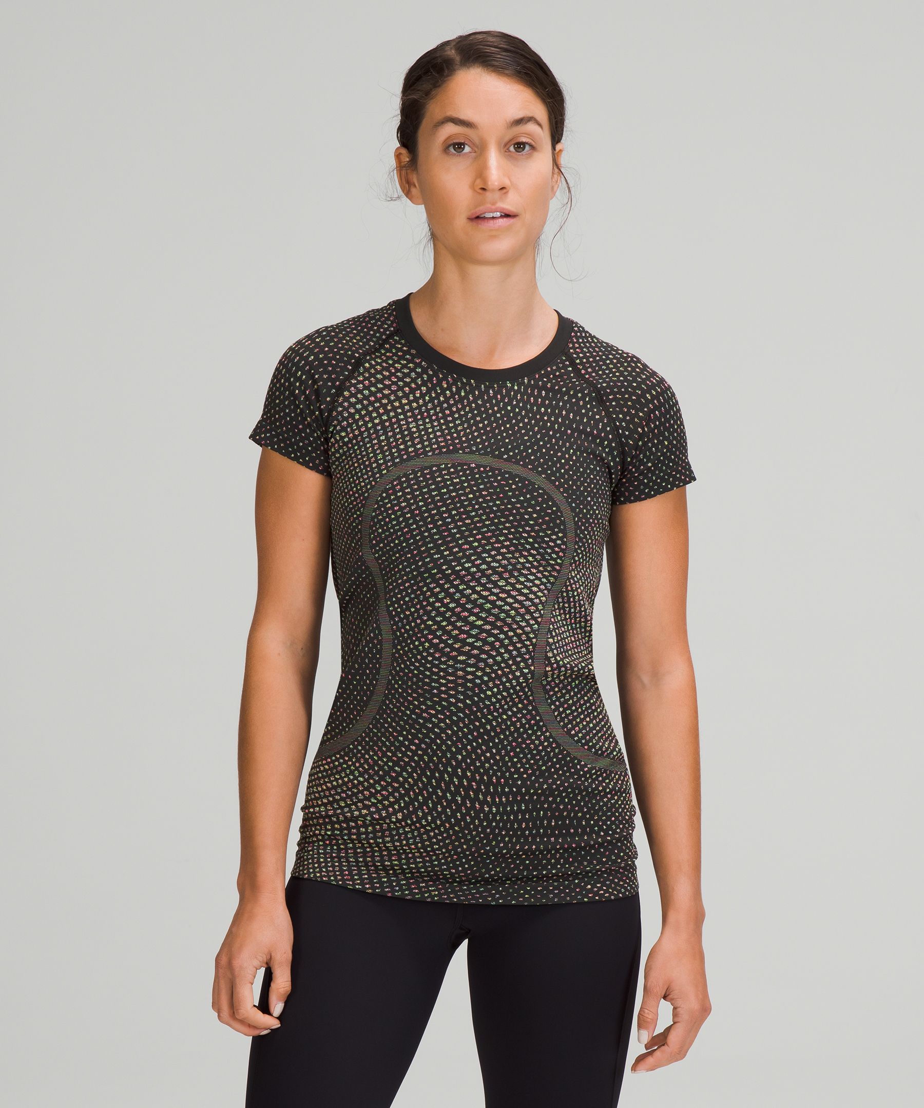 NEW Women Lululemon Swiftly Tech Short Sleeve 2.0 Shibori Wisteria