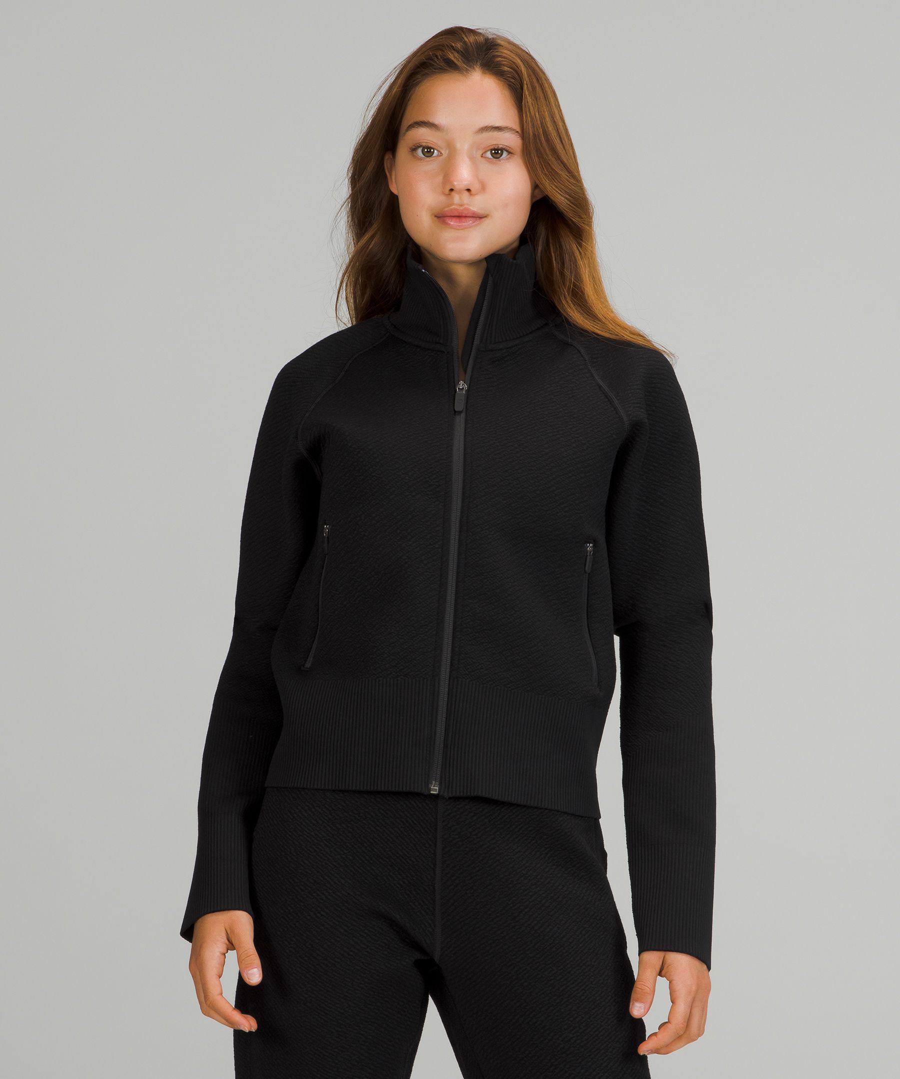 Lululemon Mesh Zip Up Jacket - Gem