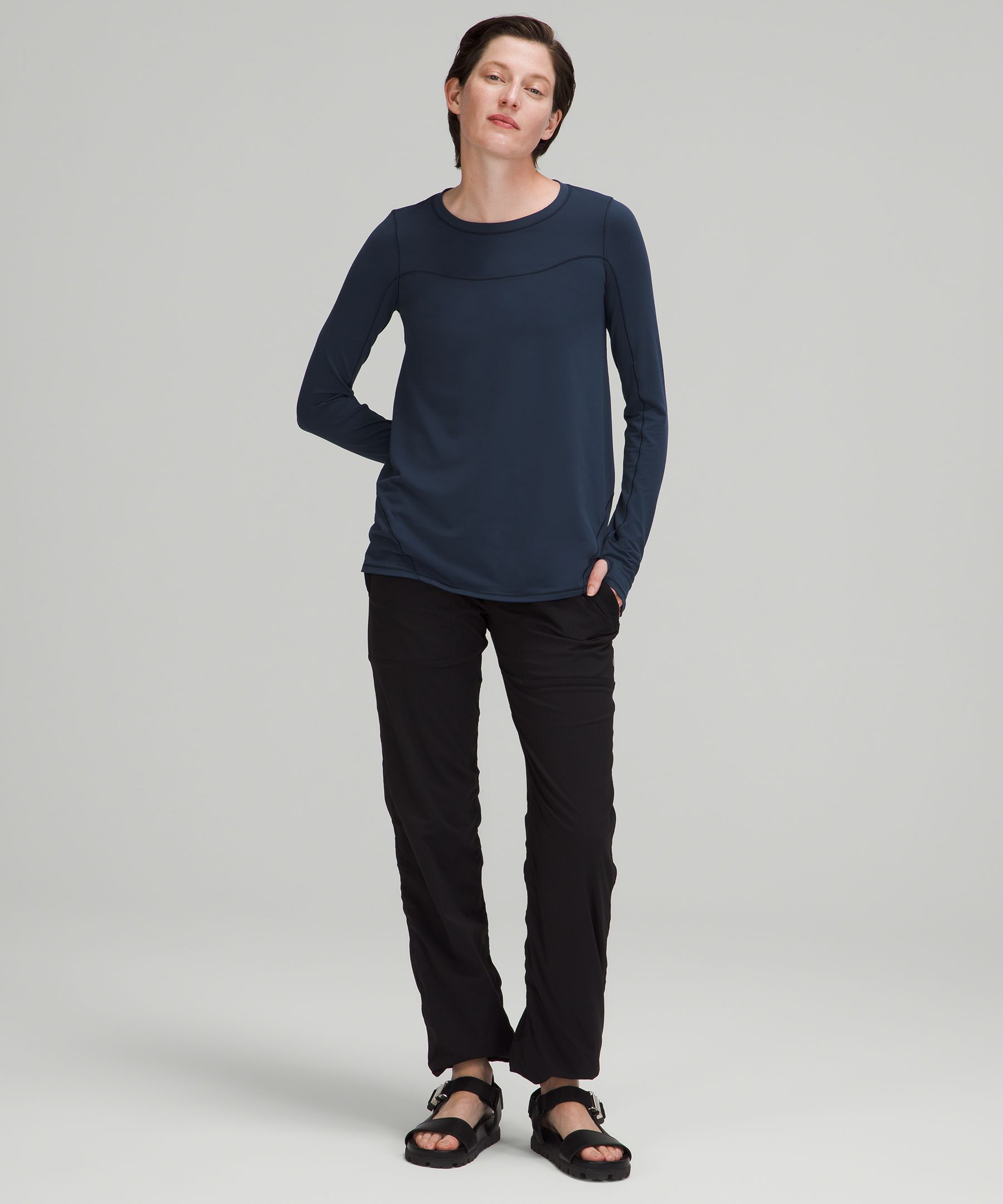 Curve and Swerve Long-Sleeve Shirt | lululemon TH