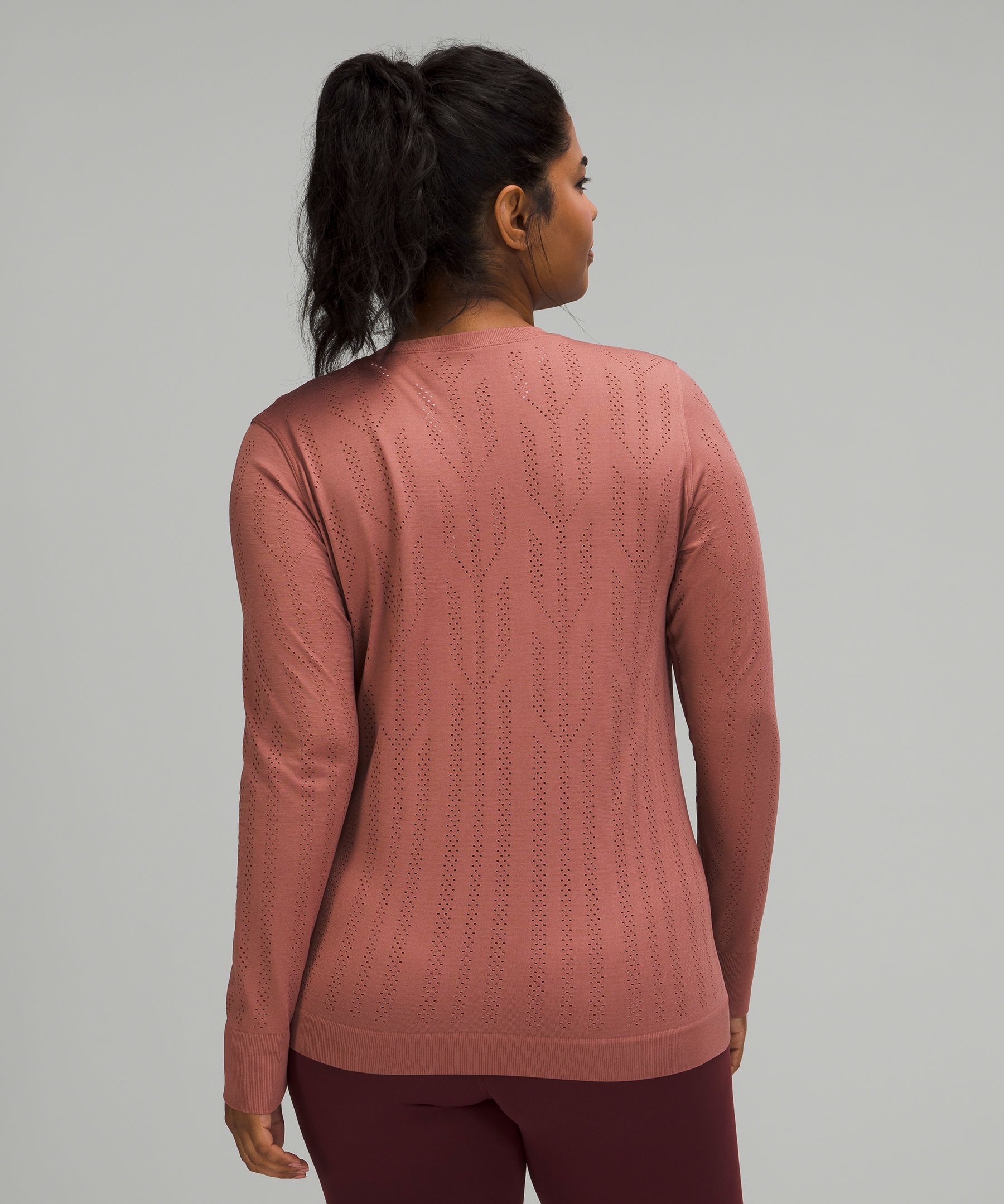 Swiftly Breathe Long Sleeve Shirt *Fetching Lines