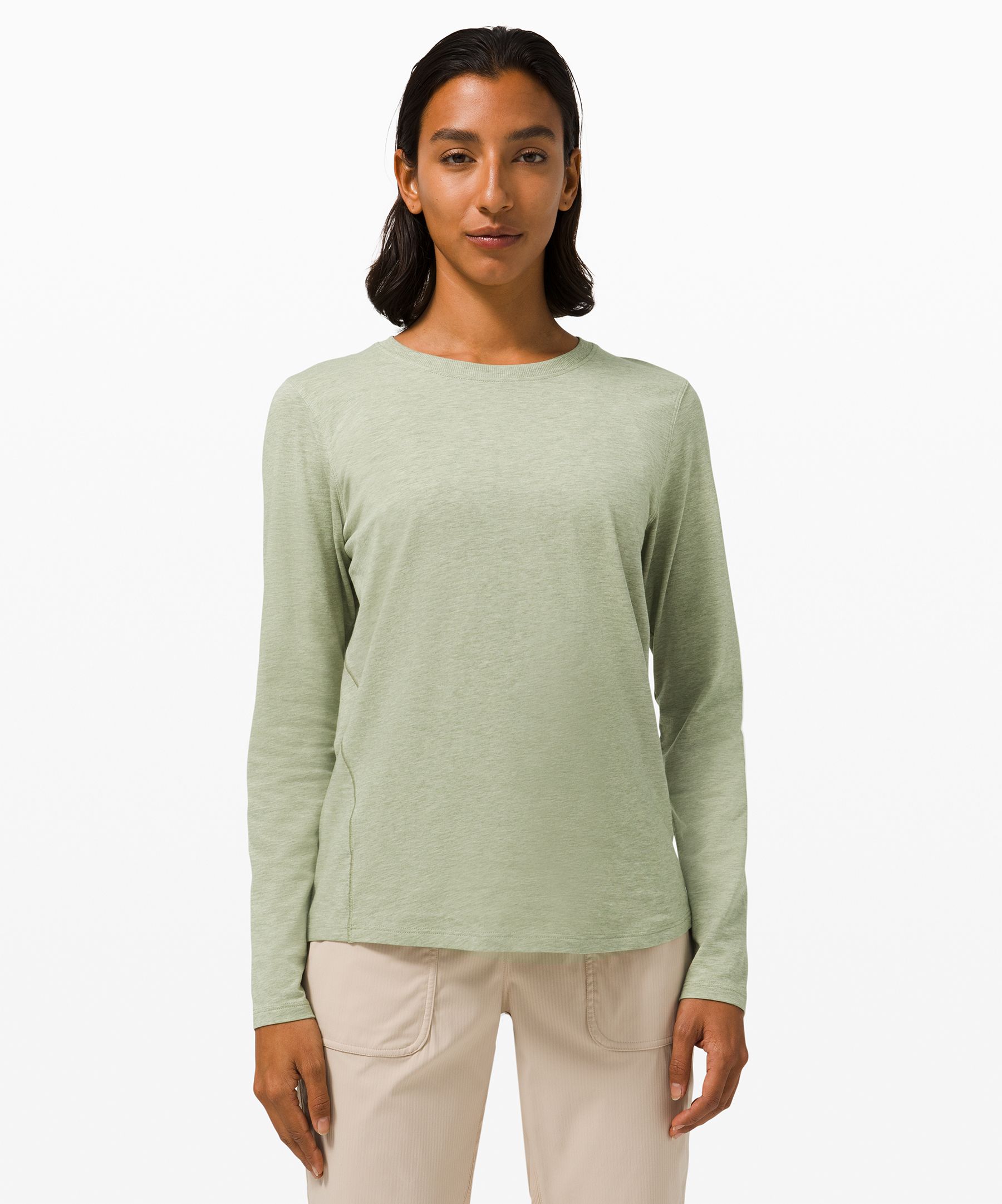 Lululemon Ever Ready Long Sleeve Shirt In Green