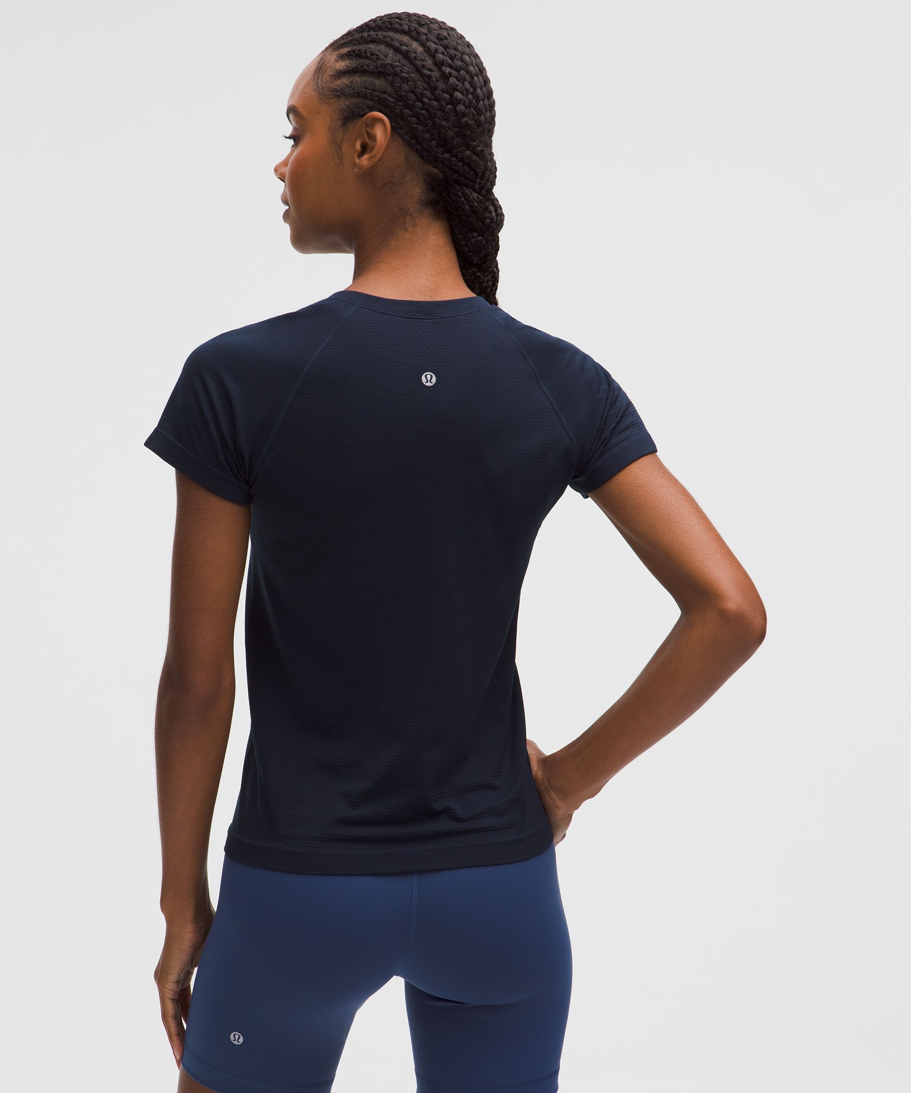 Lululemon Swiftly Tech Short-sleeve Shirt 2.0 In Blue