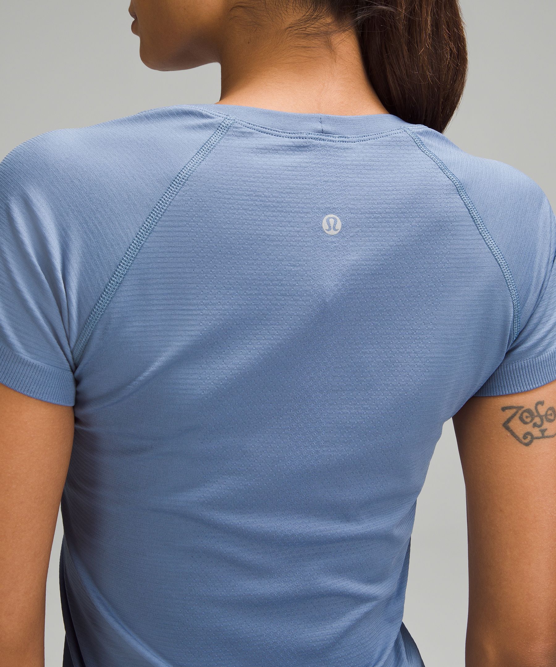 Shop Lululemon Swiftly Tech Short-sleeve Shirt 2.0 Waist Length