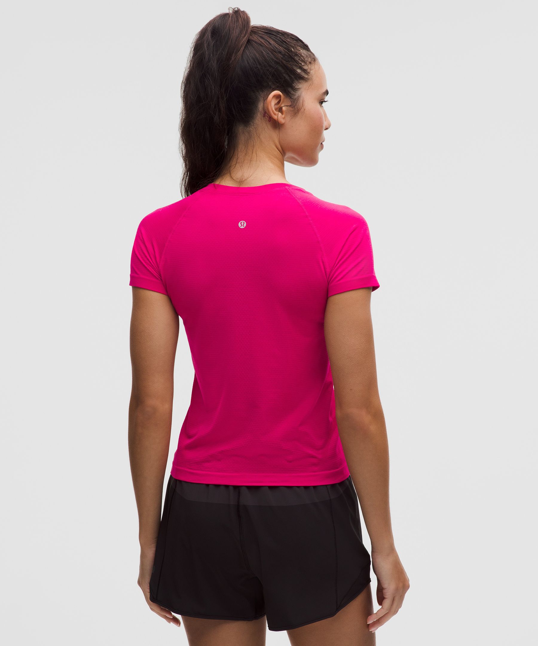 Lululemon Swiftly Tech Short-sleeve Shirt 2.0 In Pink