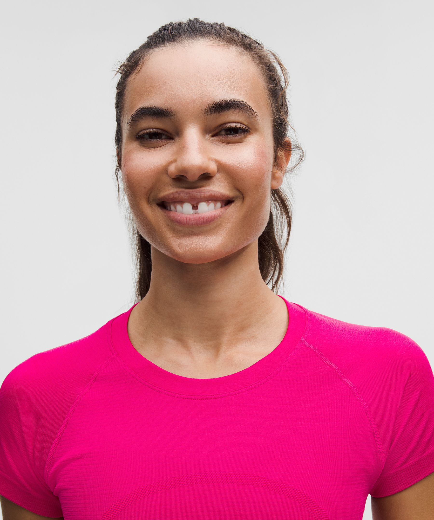 Lululemon Swiftly Tech Short-sleeve Shirt 2.0 In Pink
