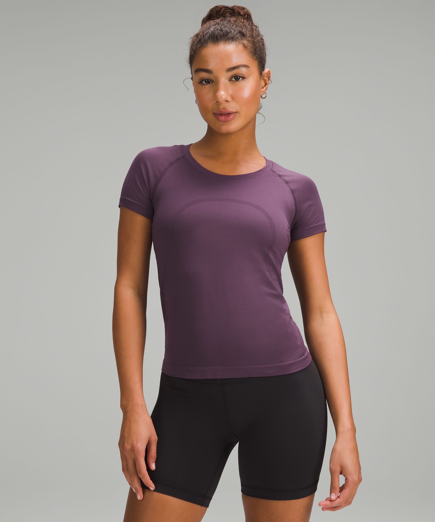 Cross X Seamless Hoodie, Plum