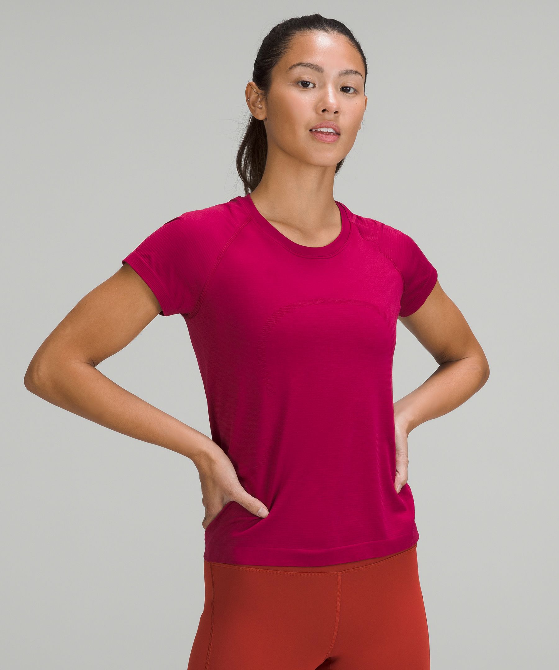 Lululemon athletica Swiftly Tech Short-Sleeve Shirt 2.0 *Race Length, Women's Short Sleeve Shirts & Tee's
