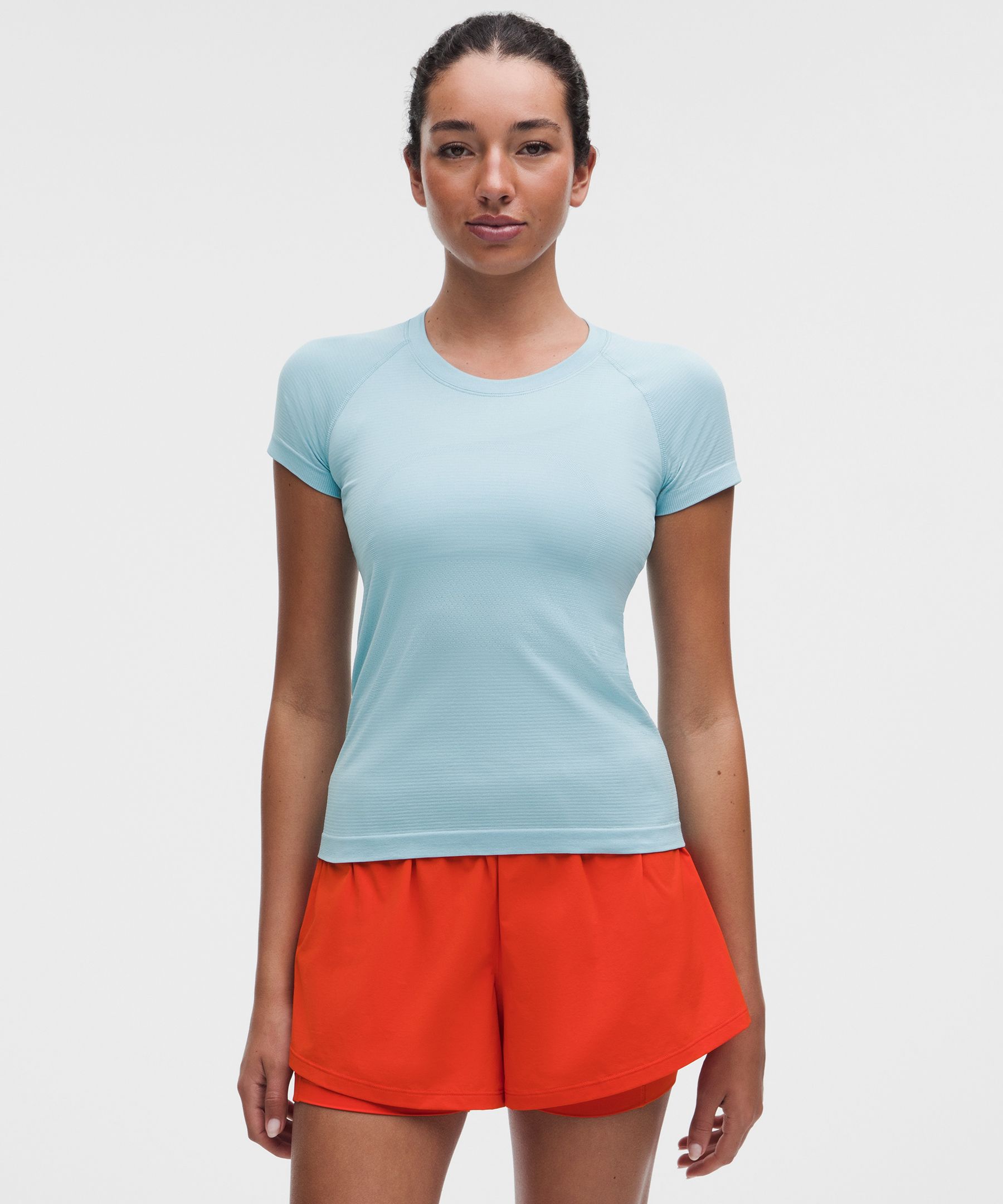 Swiftly Tech Kurzarmshirt&nbsp;2.0 *Taillenl&auml;nge