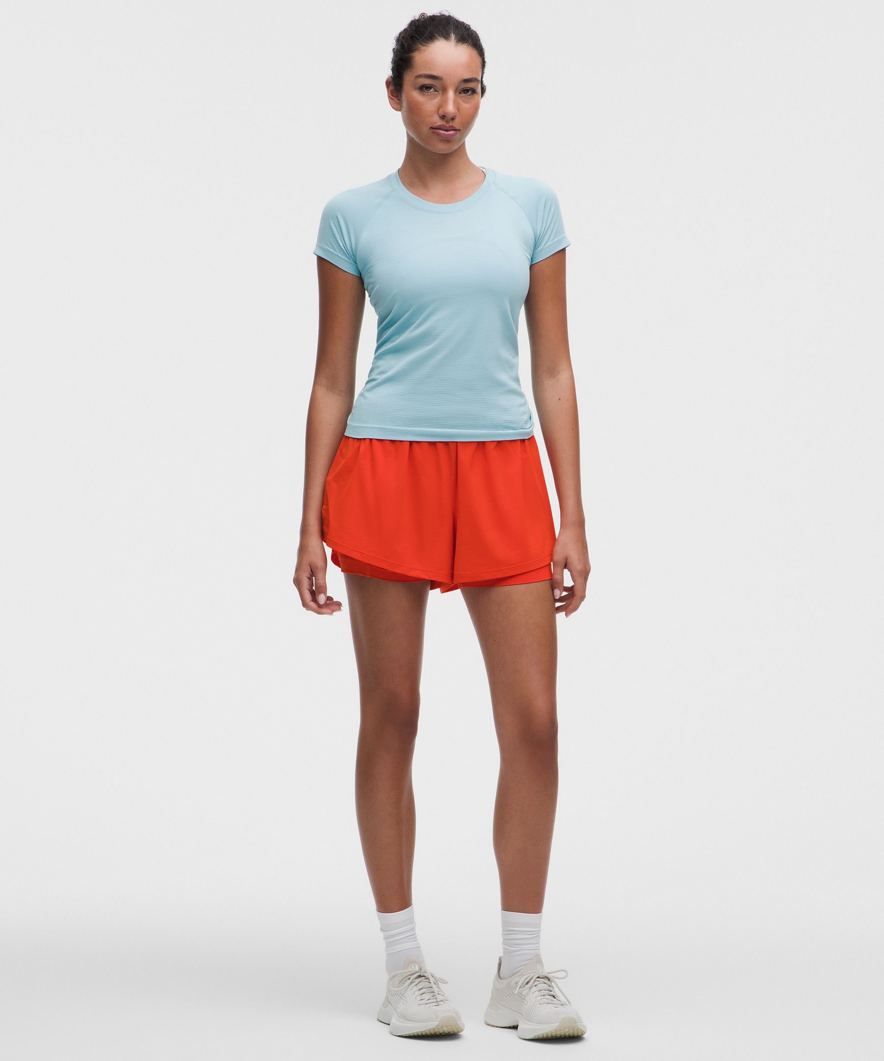 Swiftly Tech Kurzarmshirt&nbsp;2.0 *Taillenl&auml;nge