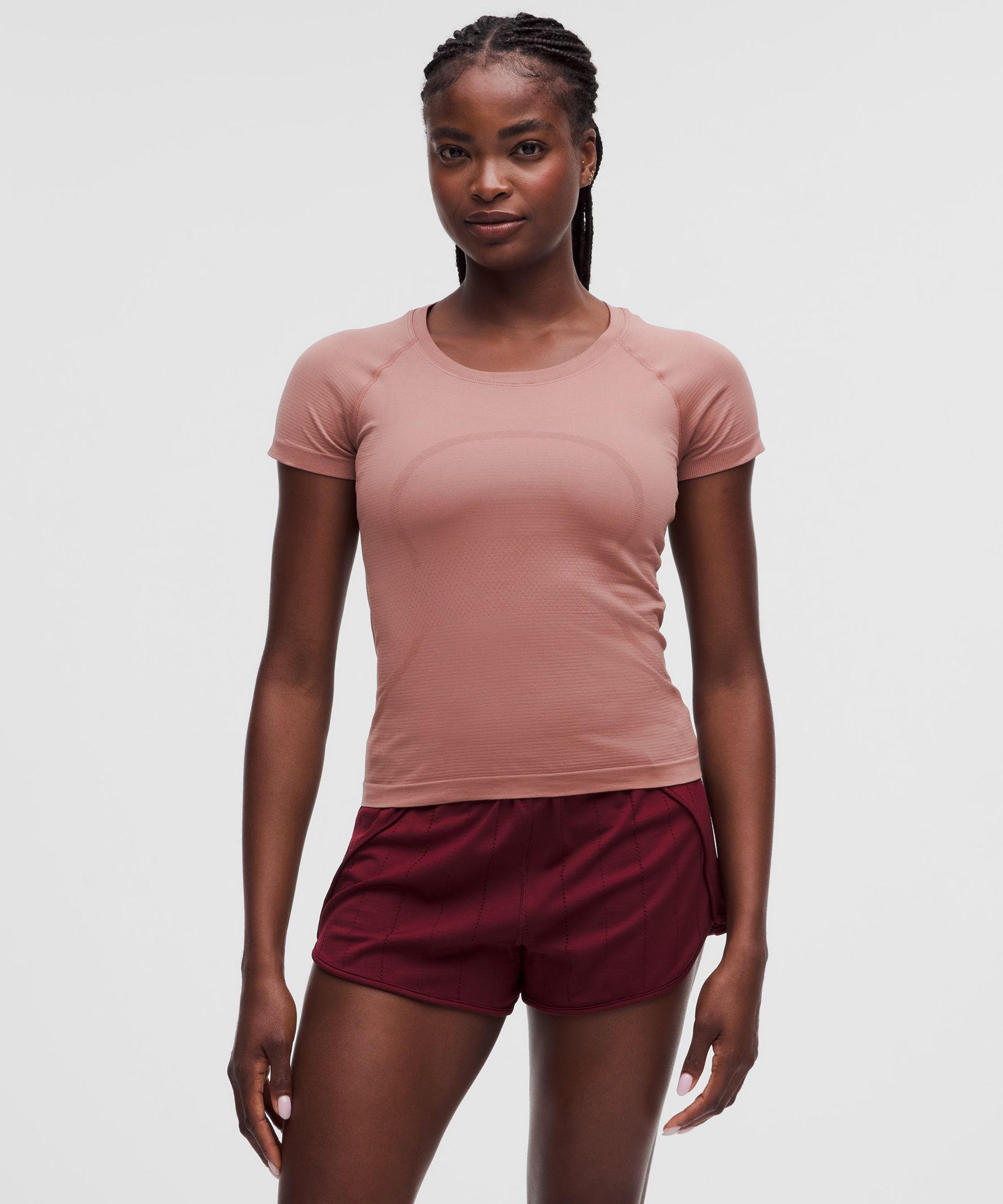 Lululemon Swiftly Tech 半袖シャツ 2.0 ウエスト丈 Swiftly Tech 半袖シャツ 2.0 *ウエスト丈 | ショートスリーブ