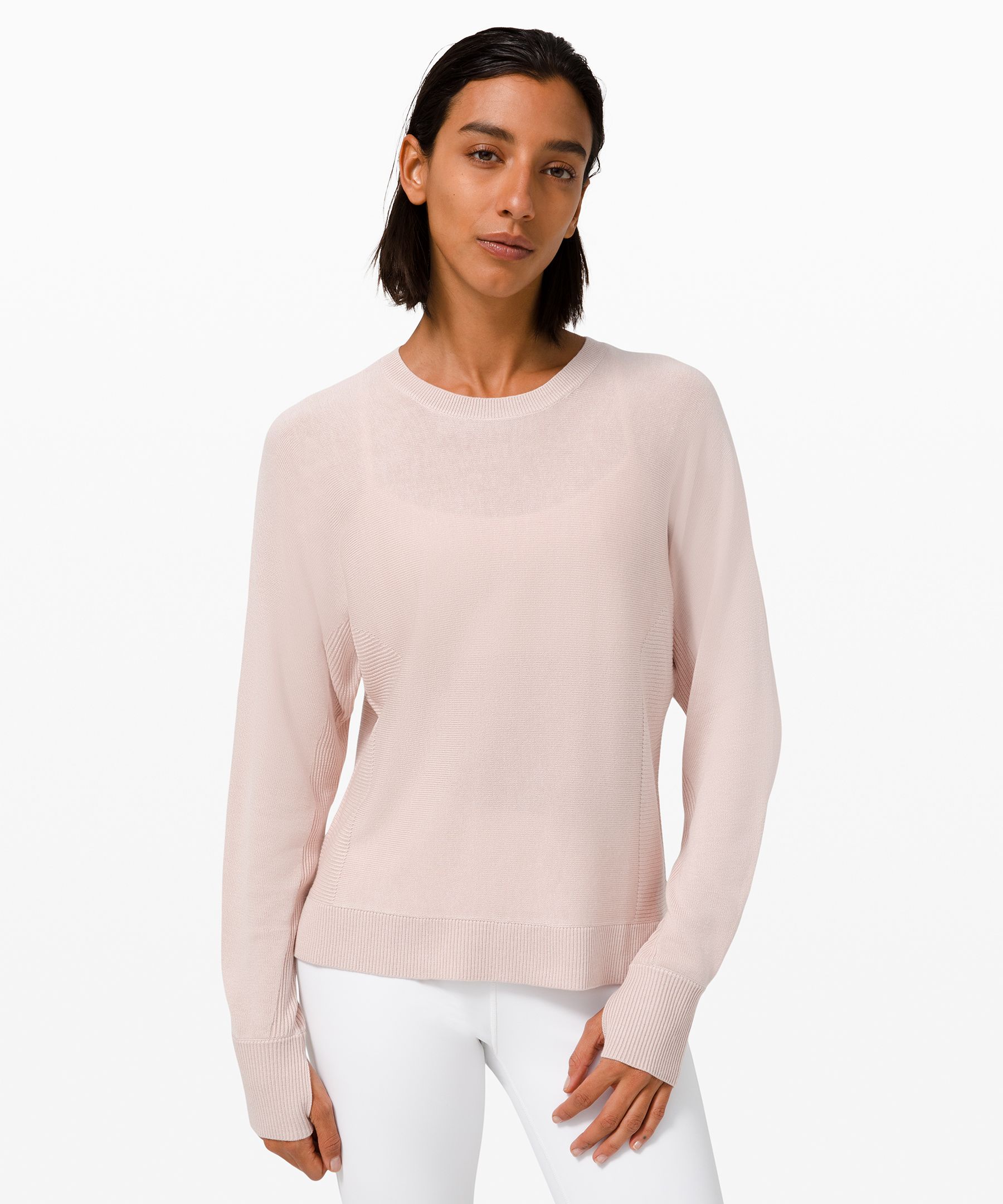 Lulu Long sleeve Knit O-Neck Jumper