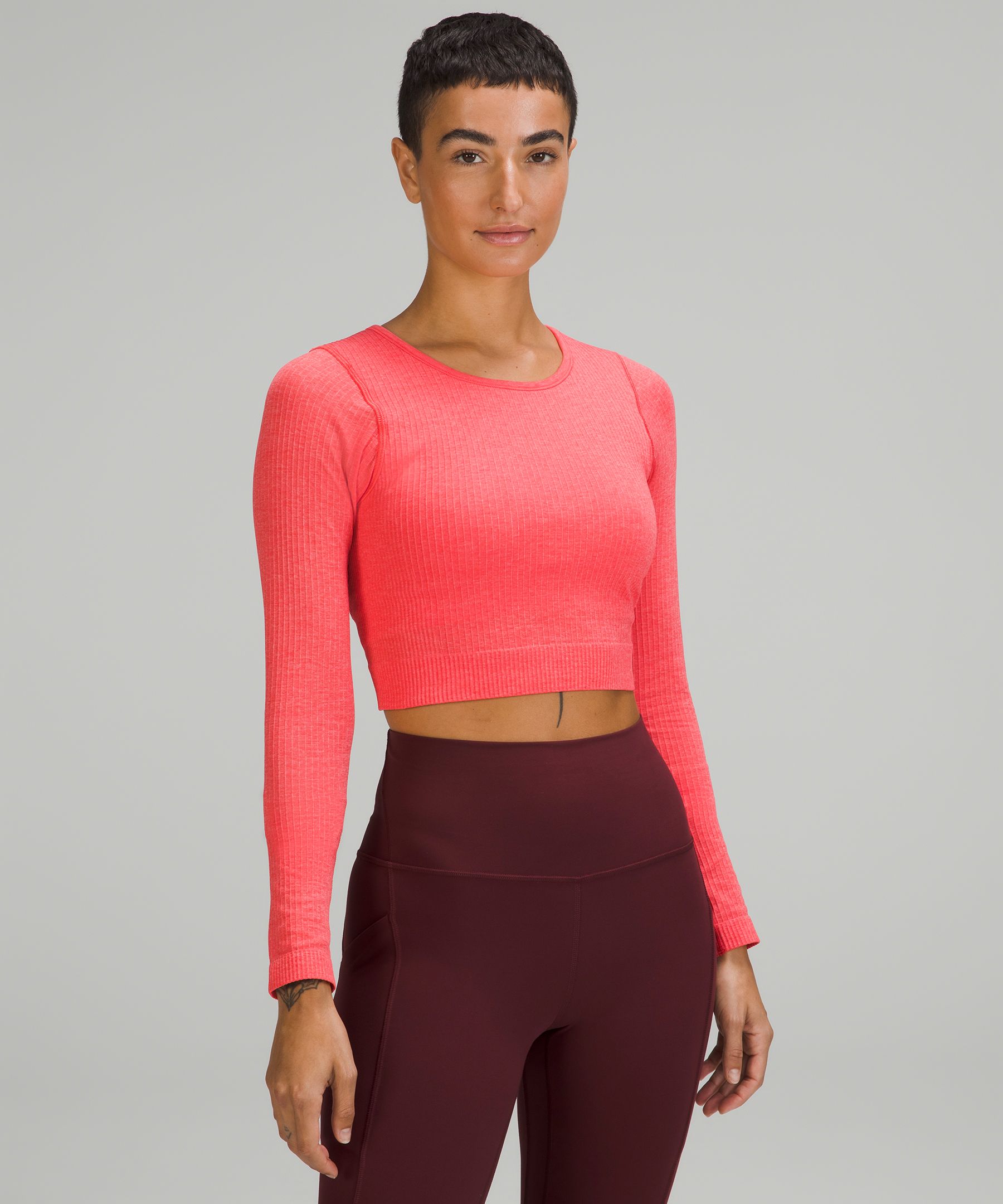 Lululemon Ebb To Street Long Sleeve Shirt