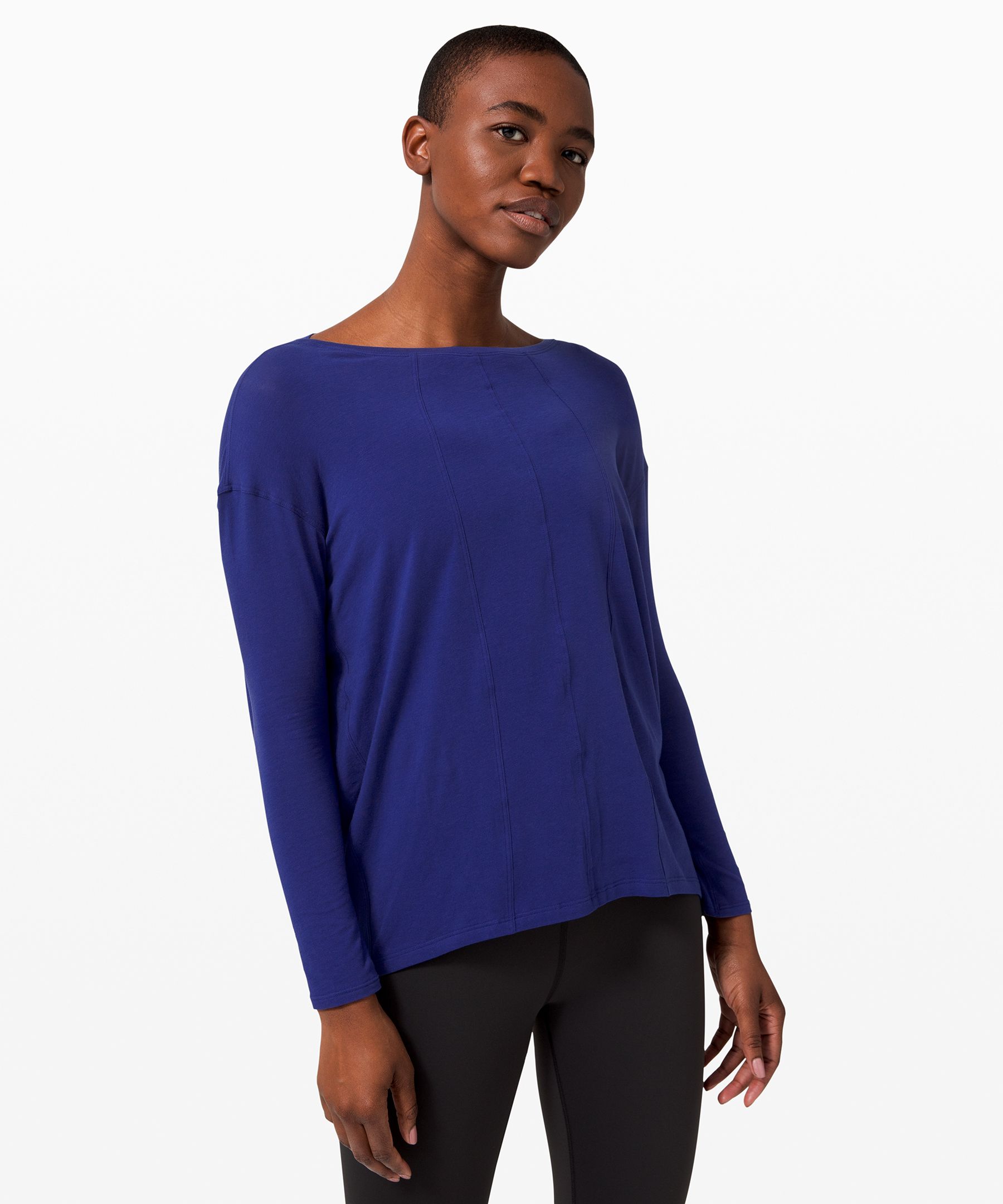 Lululemon La Long Sleeve In Larkspur