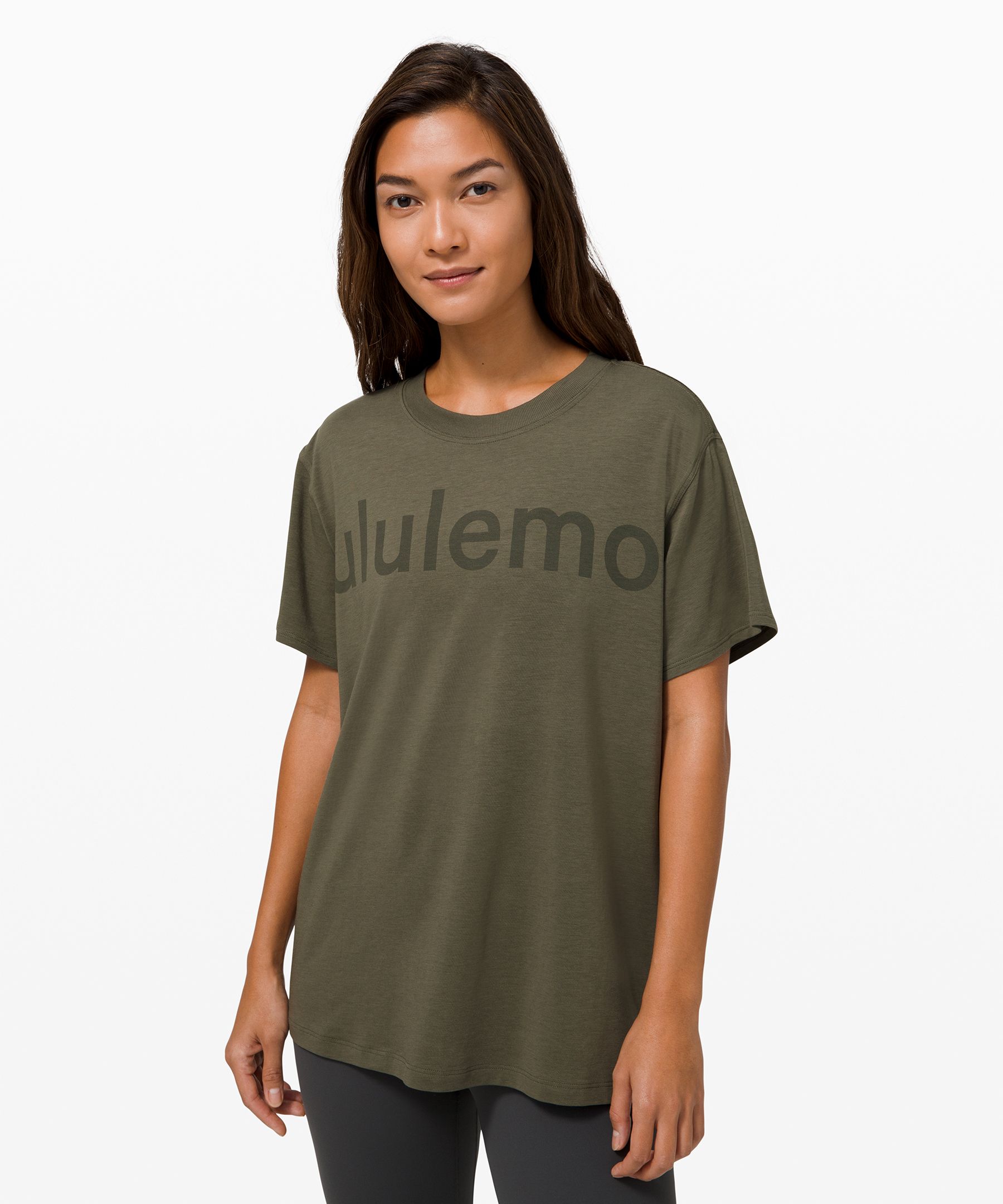 Lululemon All Yours Tee *graphic In Green
