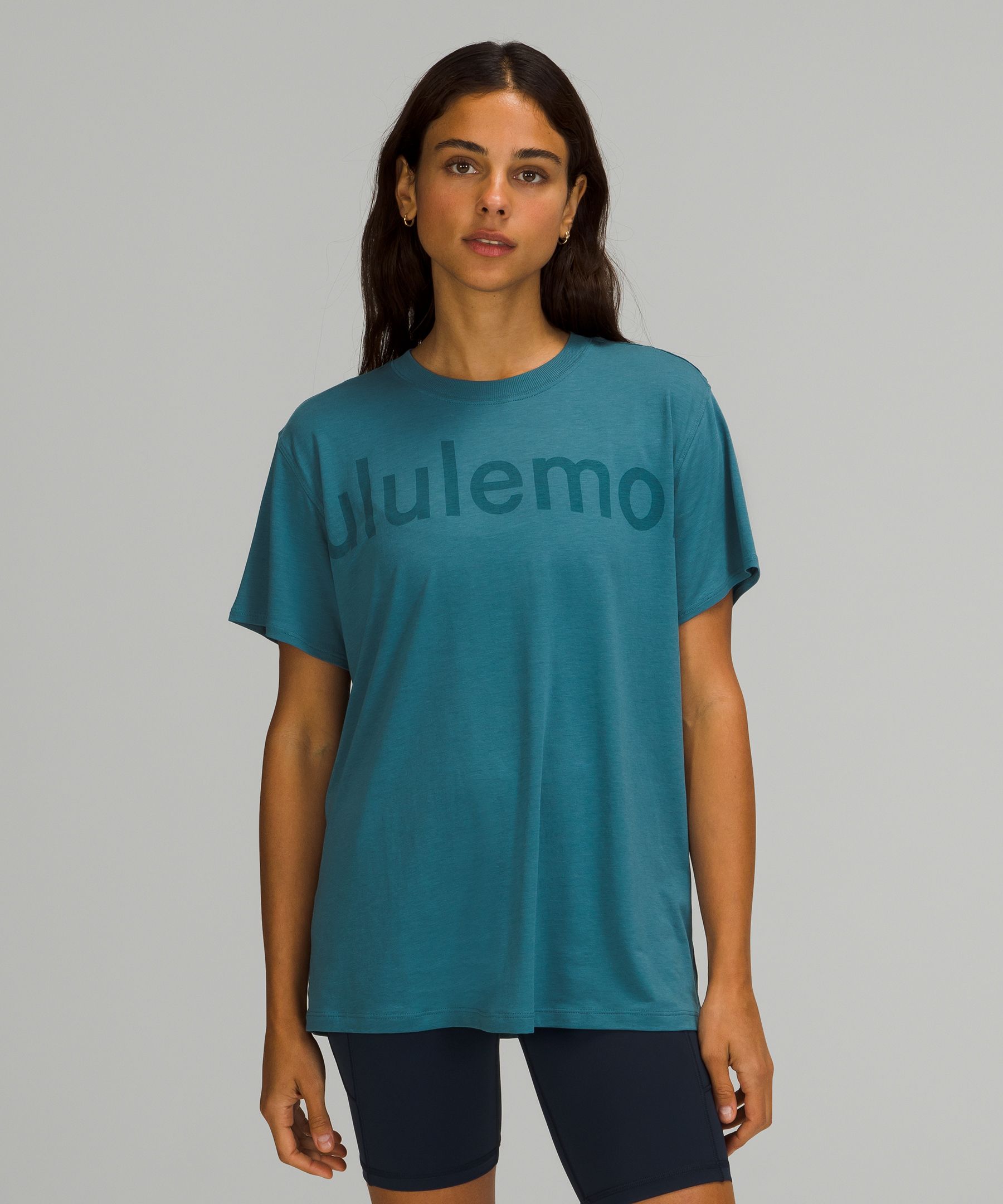 lululemon athletica All Yours Short Sleeve T-shirt Graphic in Blue