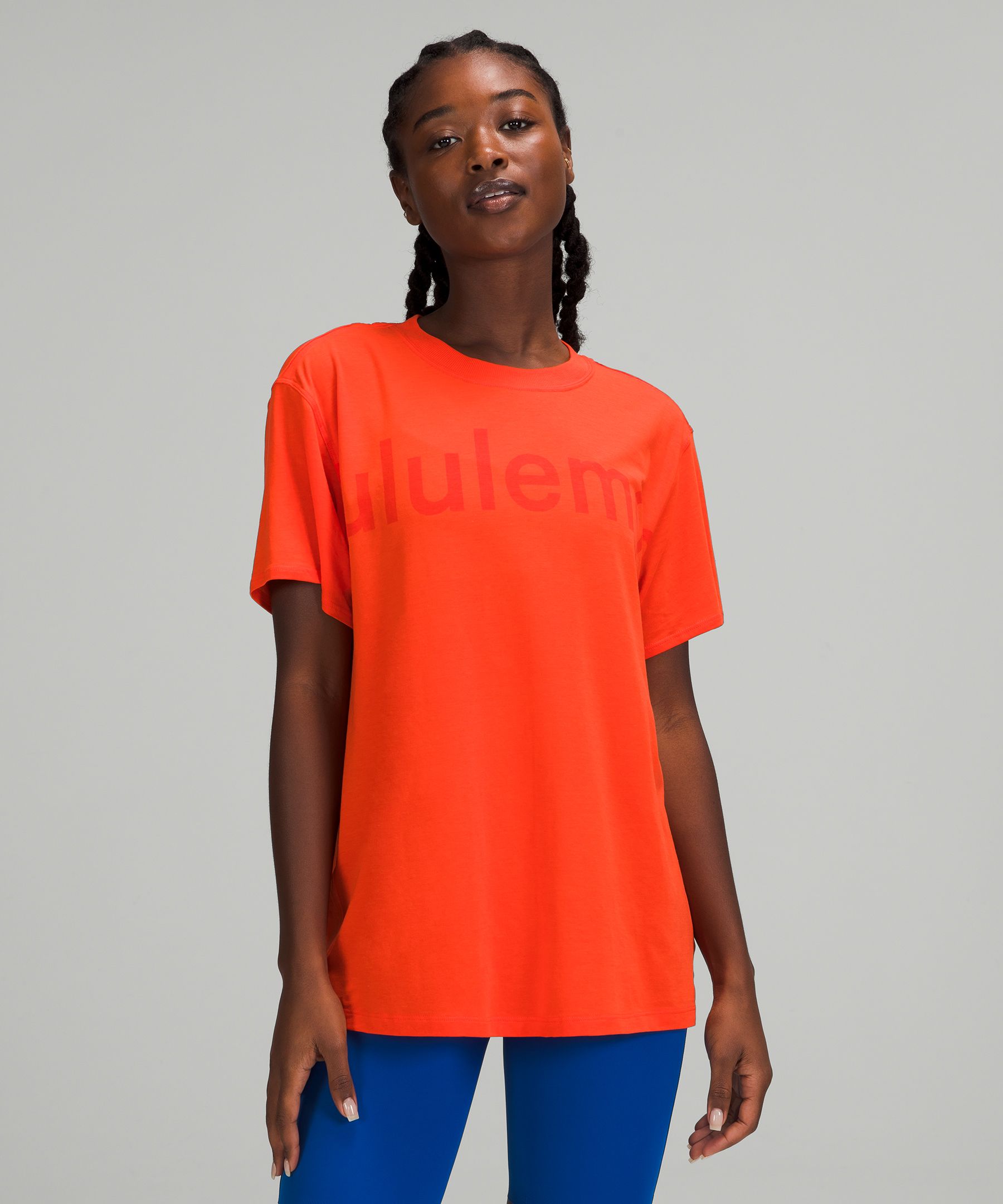 Lululemon All Yours Graphic Short Sleeve T-shirt  In Autumn Red