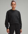 Sweat court Perfectly Oversized à col rond *French Terry