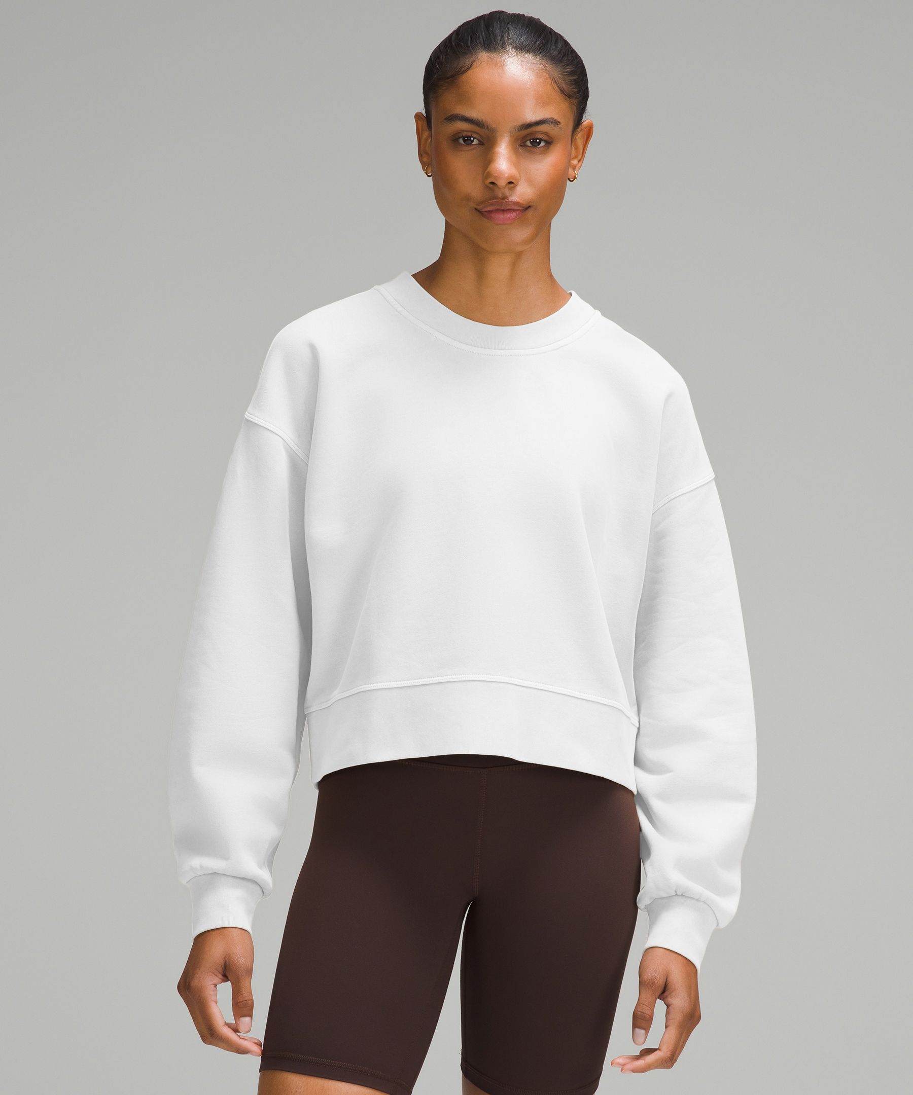 Perfectly Oversized Cropped Crew *French Terry | Lululemon EU