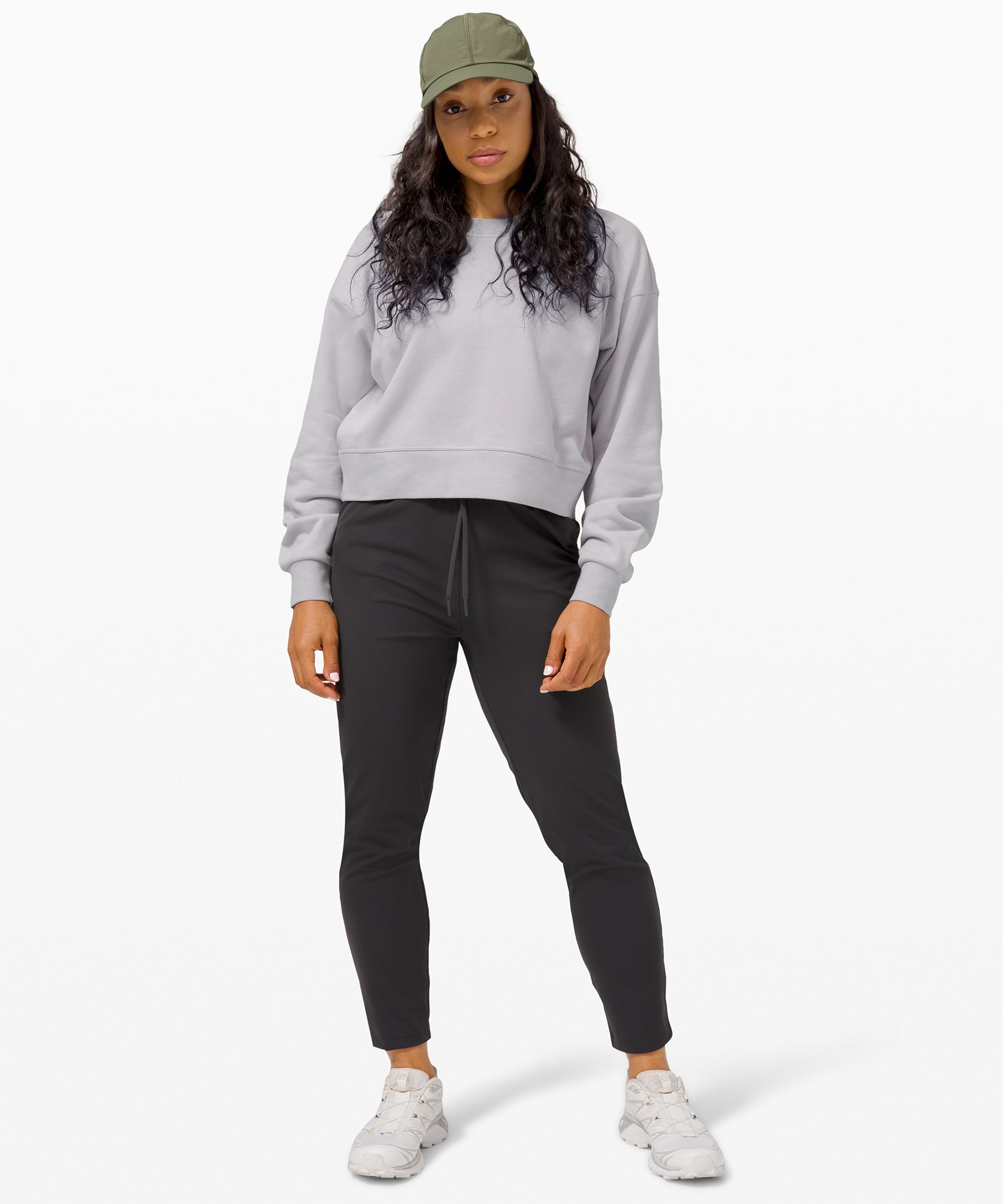 Perfectly Oversized Crop Crew | Lululemon UK