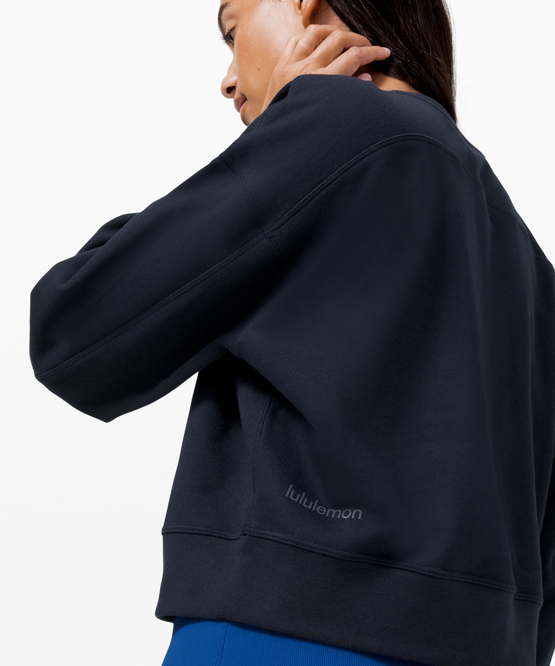 Perfectly Oversized Cropped Crew *French Terry | Lululemon JP