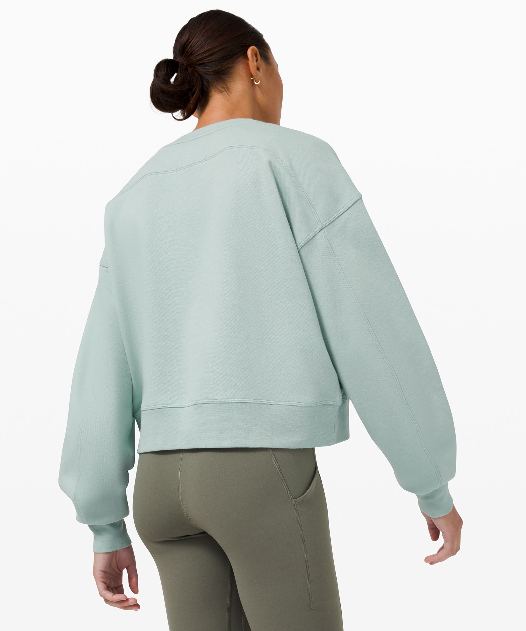 Perfectly Oversized Cropped Crew *French Terry | Lululemon HK