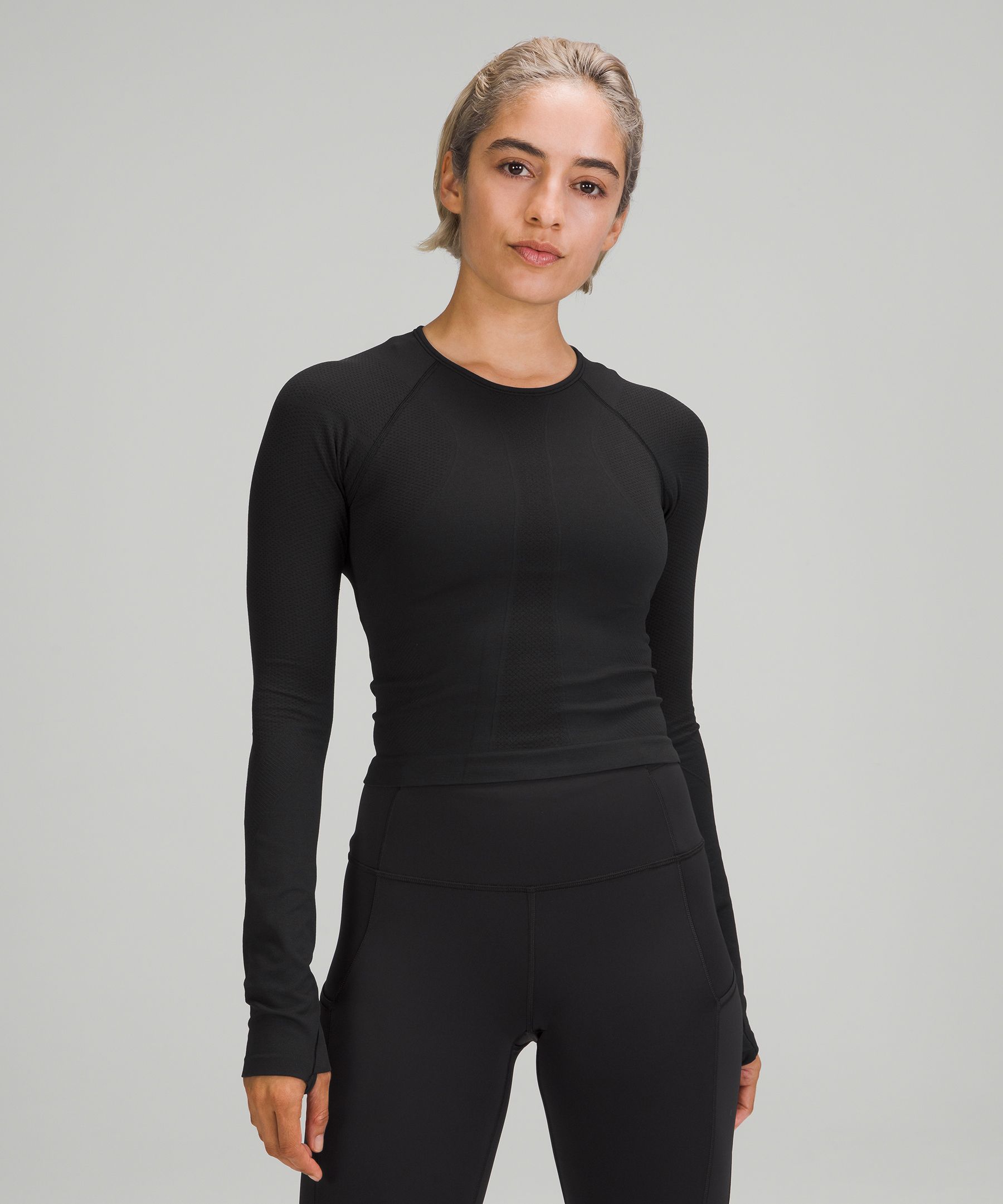 Lululemon For The Chill Of It Long Sleeve In Black