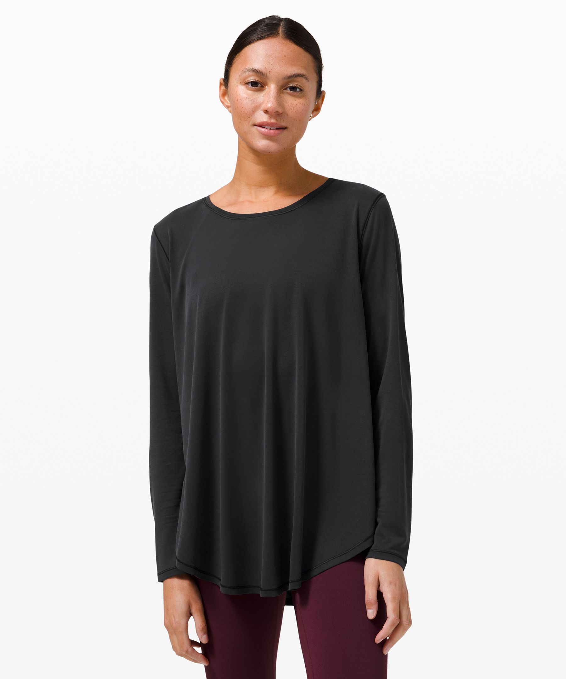 Draped Bum Covering Long Sleeve | Lululemon UK