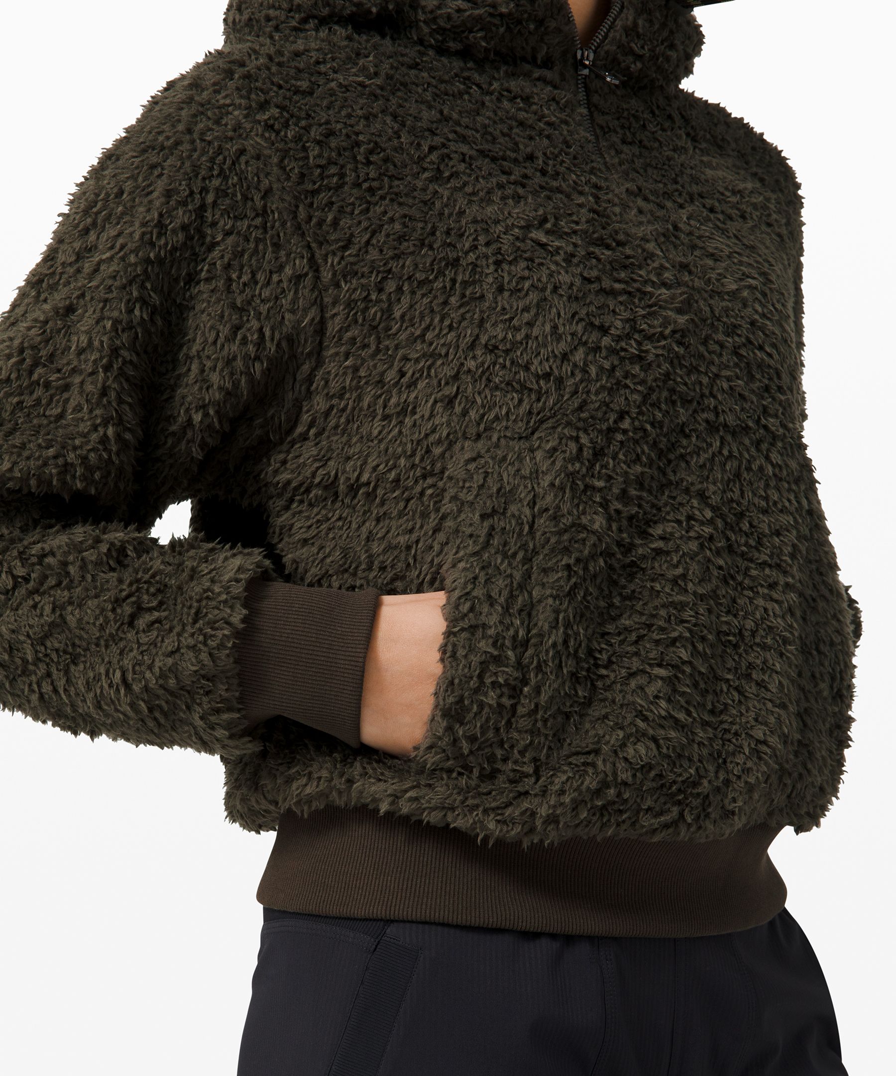 Lululemon Totally Toasty Neck Warmer Merino Wool Sherpa Fleece