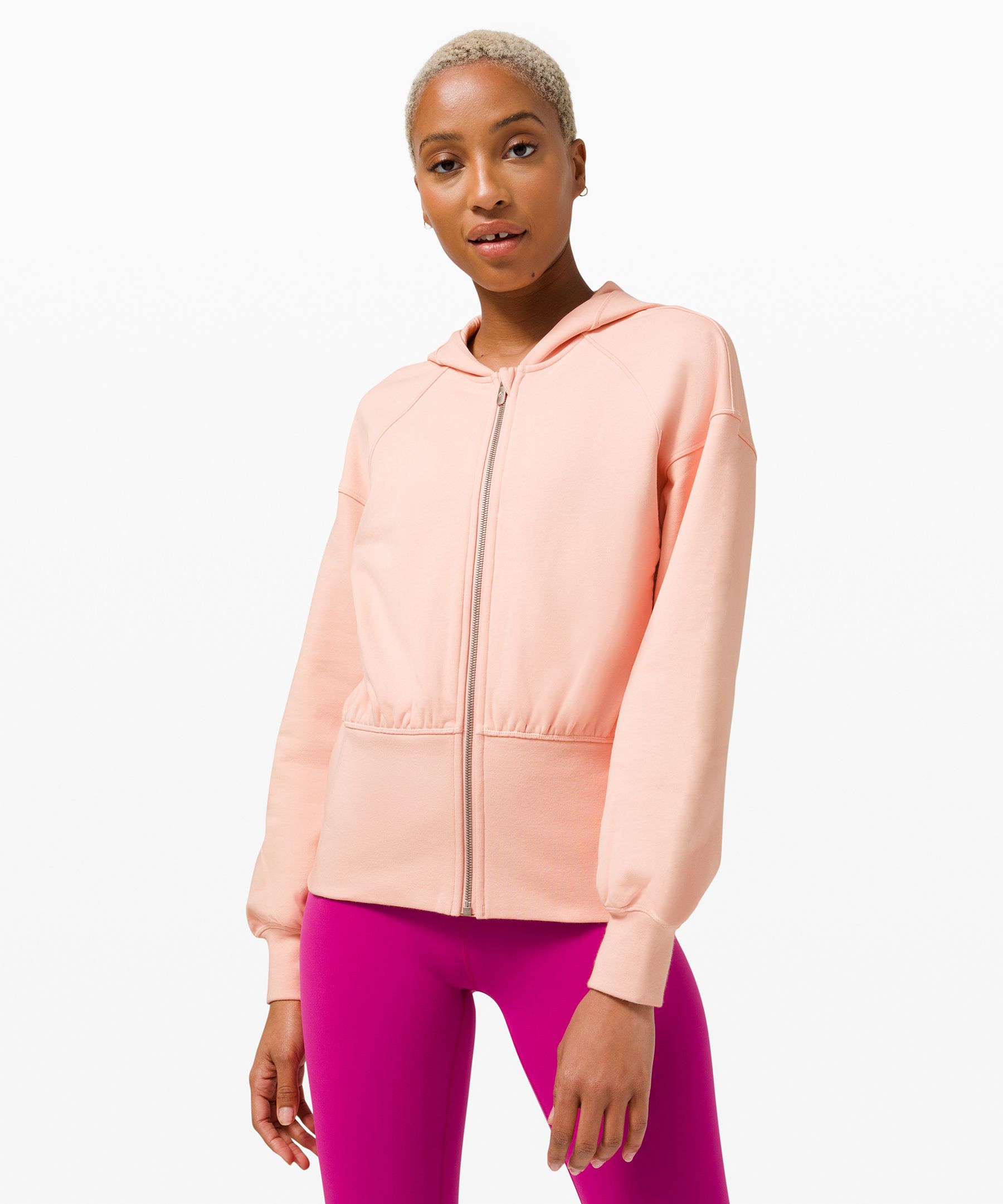 Pink Mist Scuba Hoodie  Lululemon scuba hoodie, Hoodies, Athletic jacket  with hood