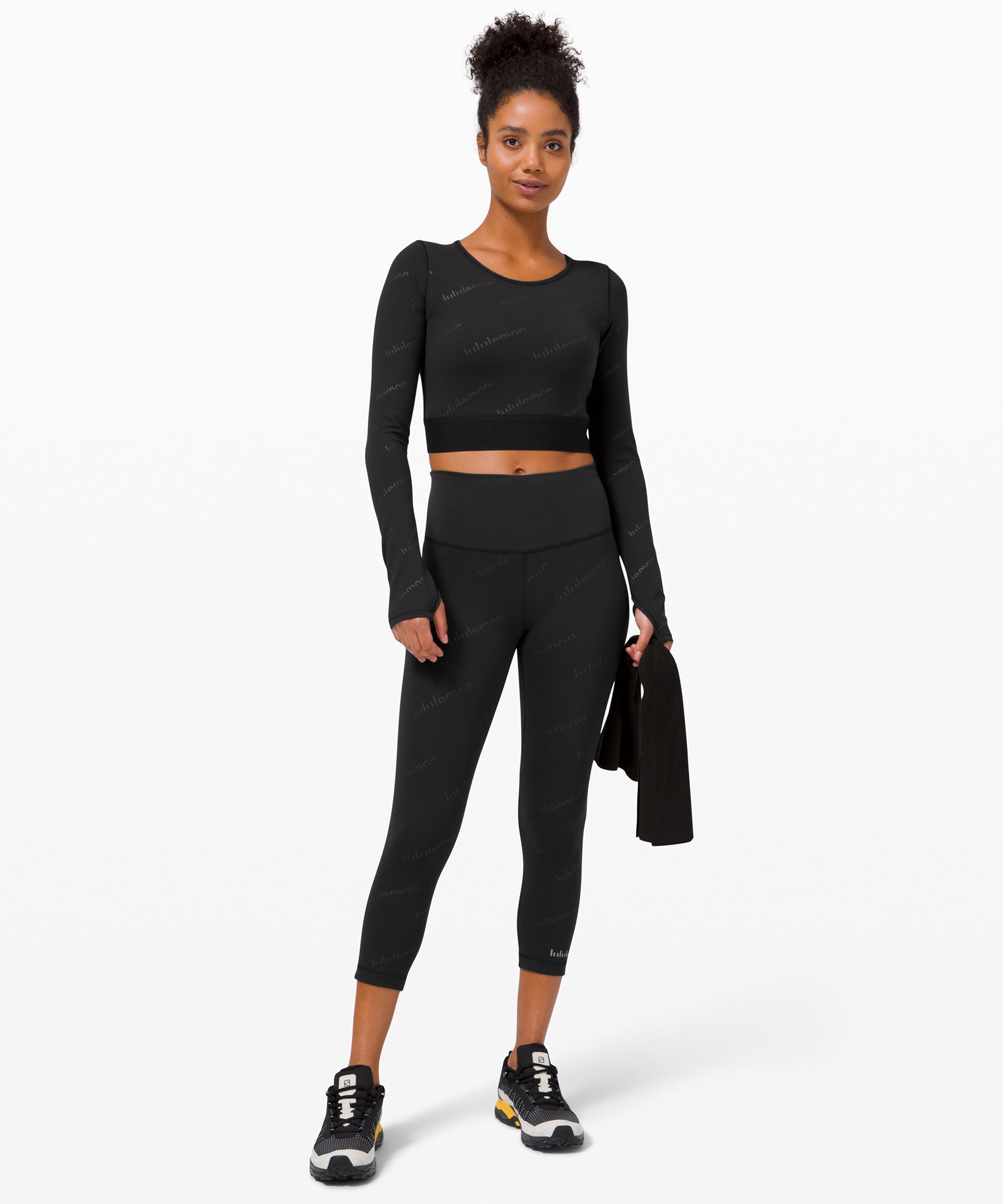 lululemon crop long sleeve