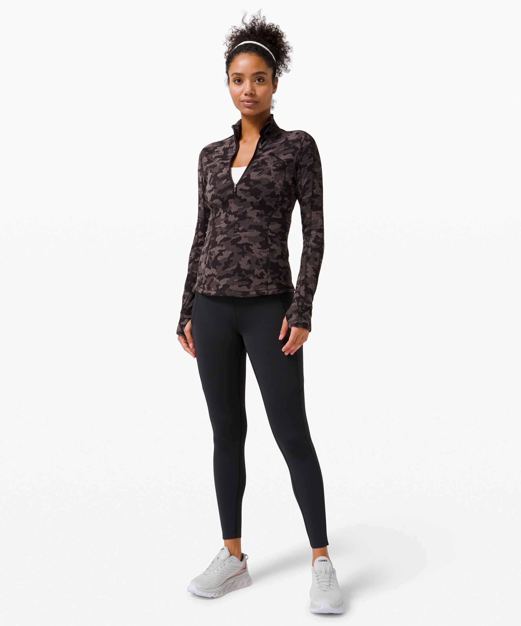 Lululemon Athletica Camo Black Leggings Size 6 - 56% off