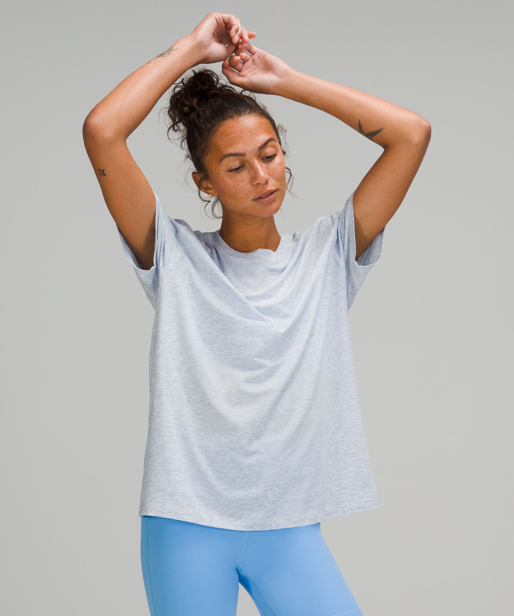 Lululemon All Yours Short Sleeve T-Shirt - Capture Blue - lulu