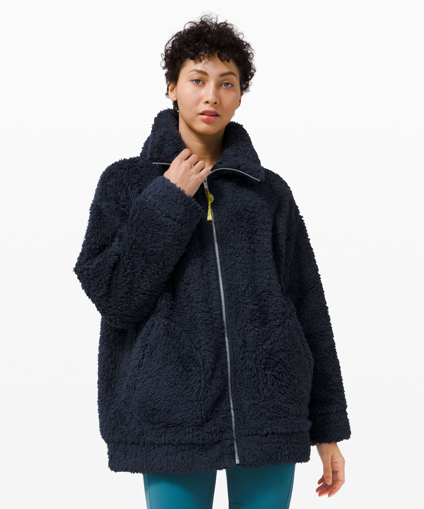 lulu sherpa jacket