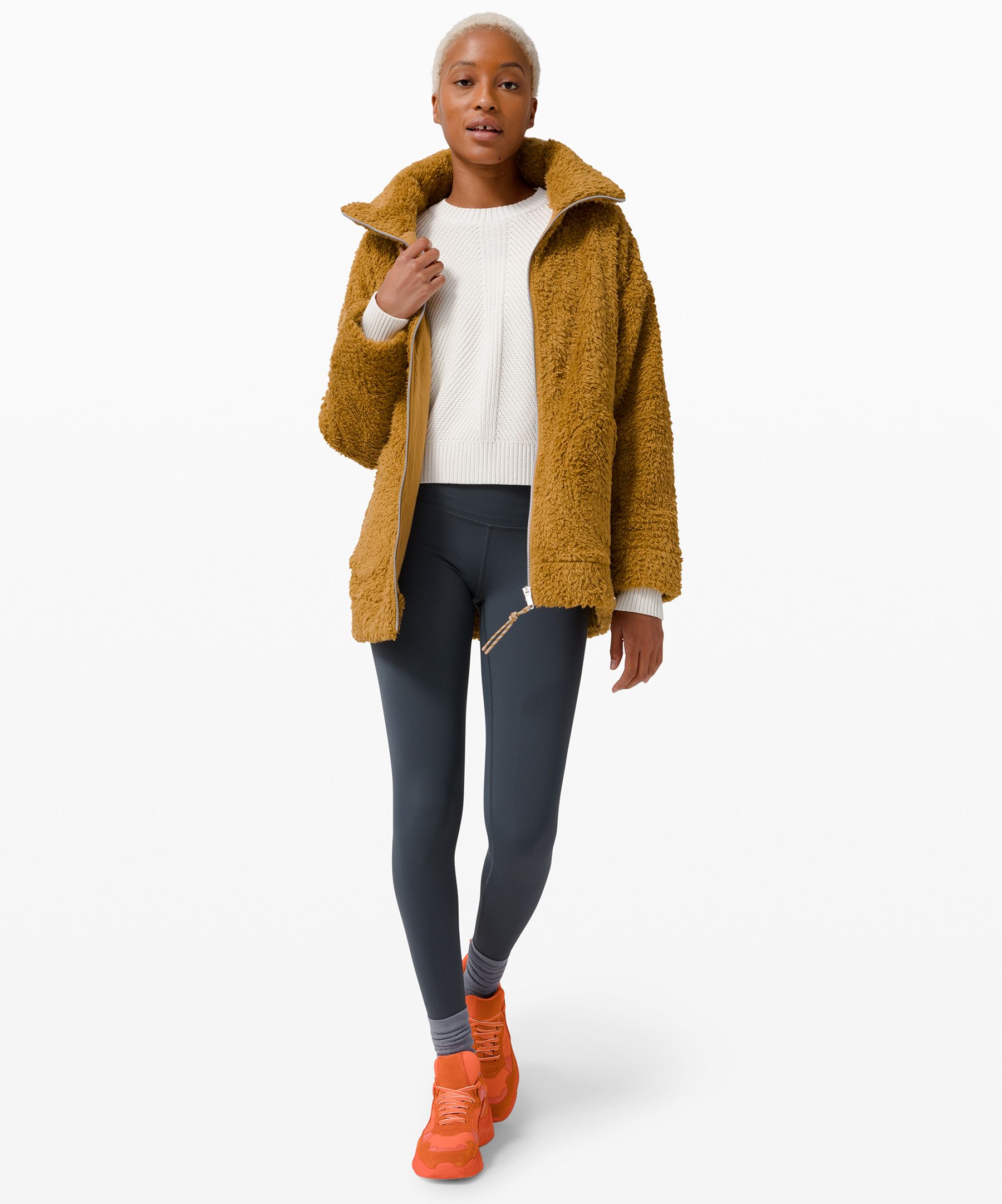 Lululemon oh so discount sherpa full zip