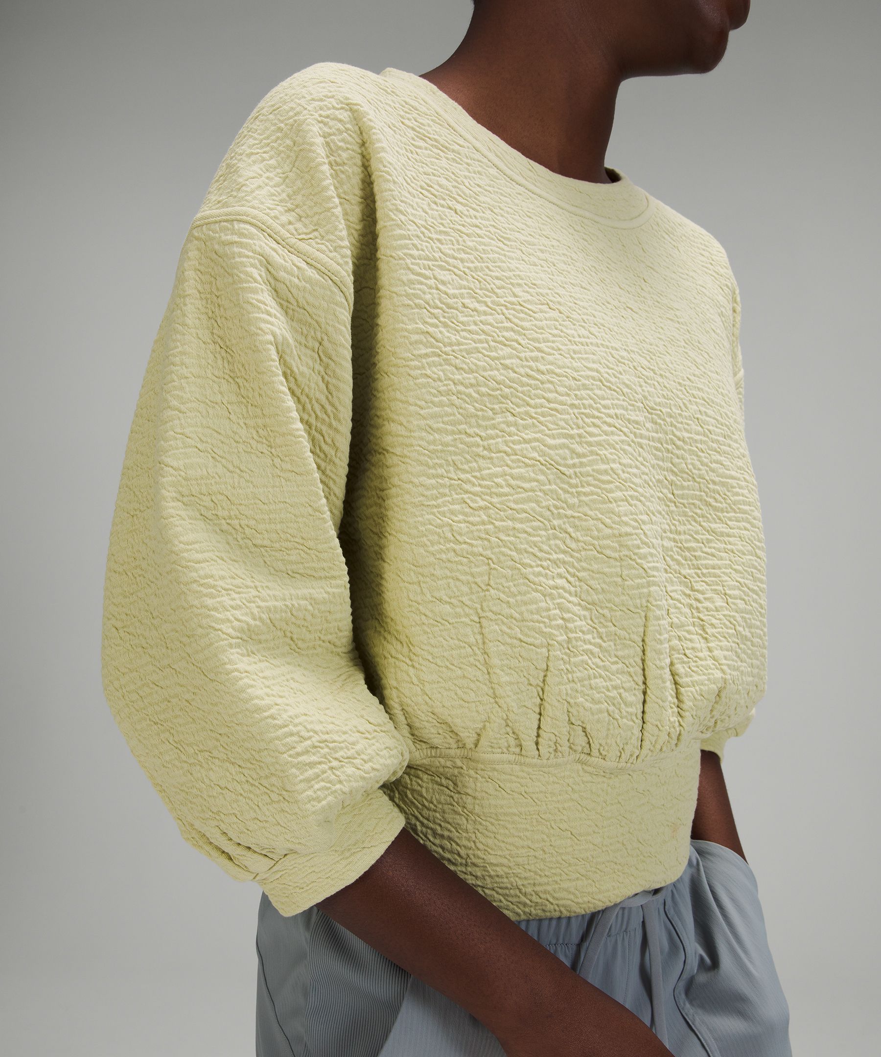 Textured Crewneck Pullover | lululemon Hong Kong SAR