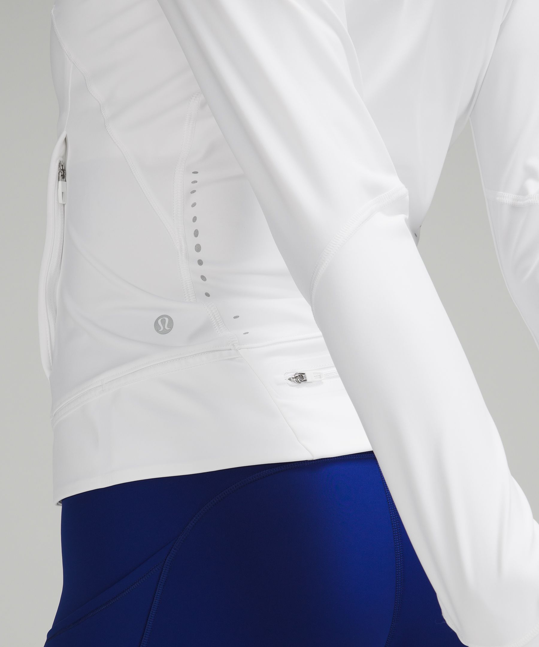 lululemon Nulux Reflective Running Jacket -Vapor (Activewear,Jackets)