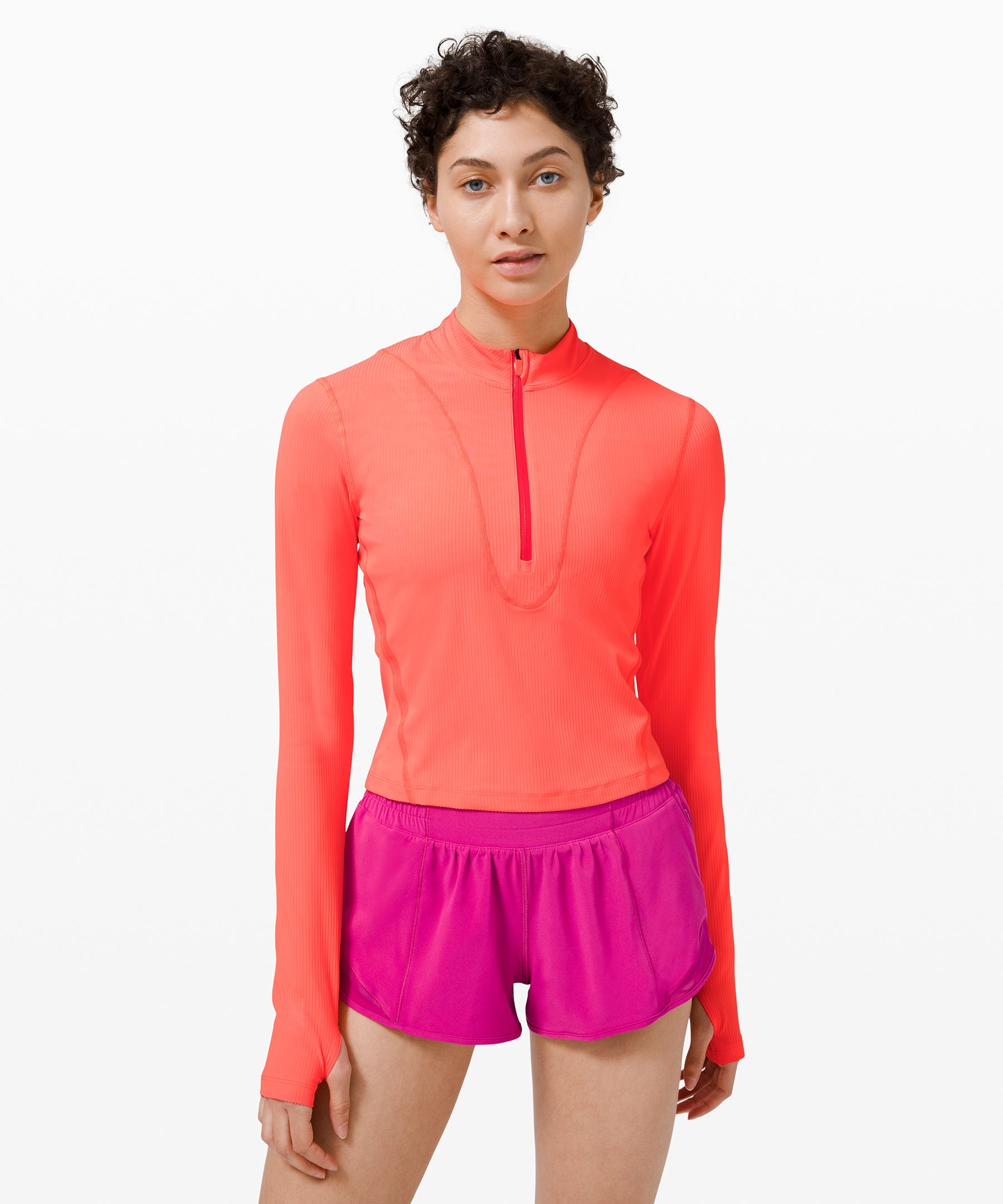 lululemon pink long sleeve