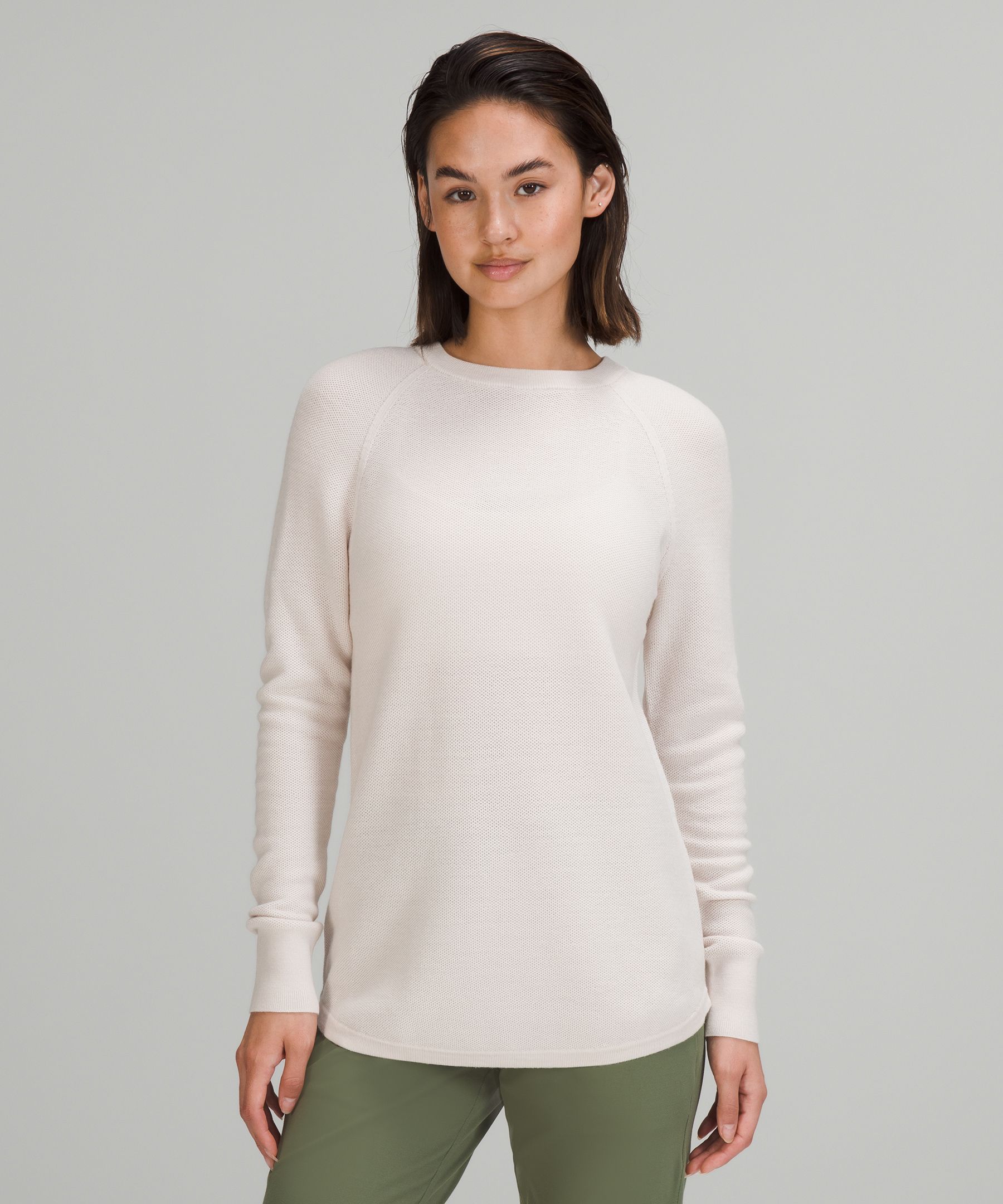 Merino Wool Honeycomb Sweater