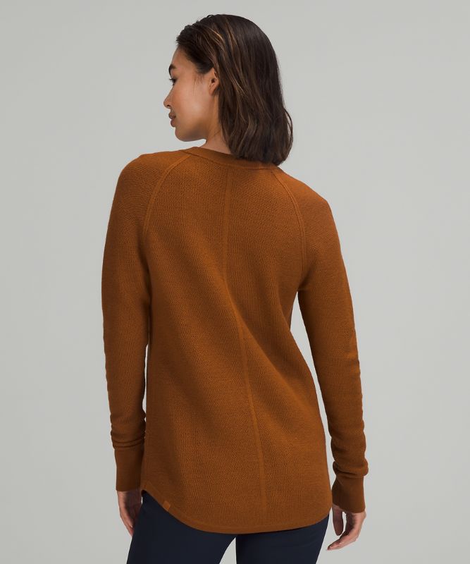 Merino Wool Honeycomb Sweater