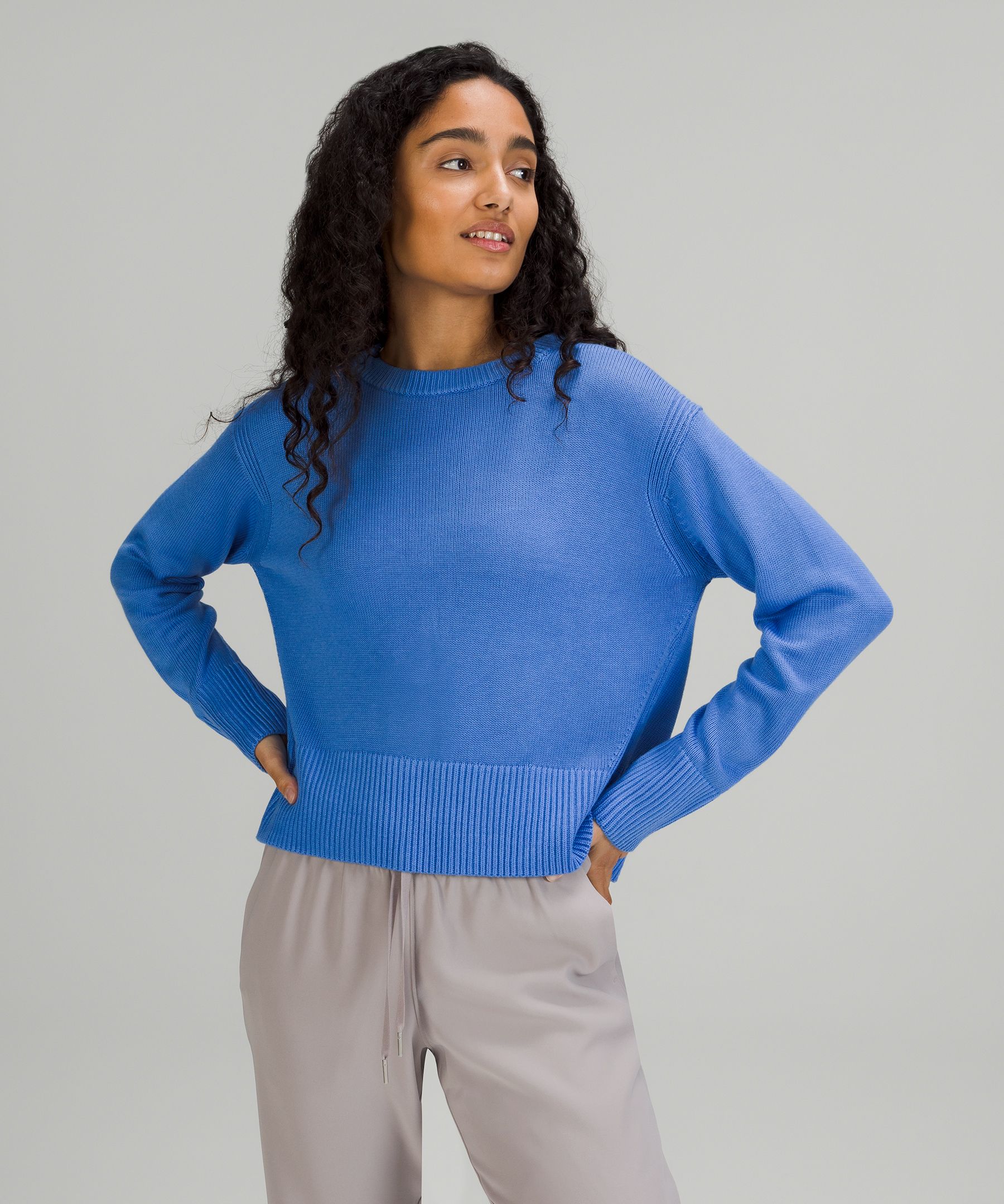 lululemon athletica Crew Neck Athletic Sweatshirts for Women