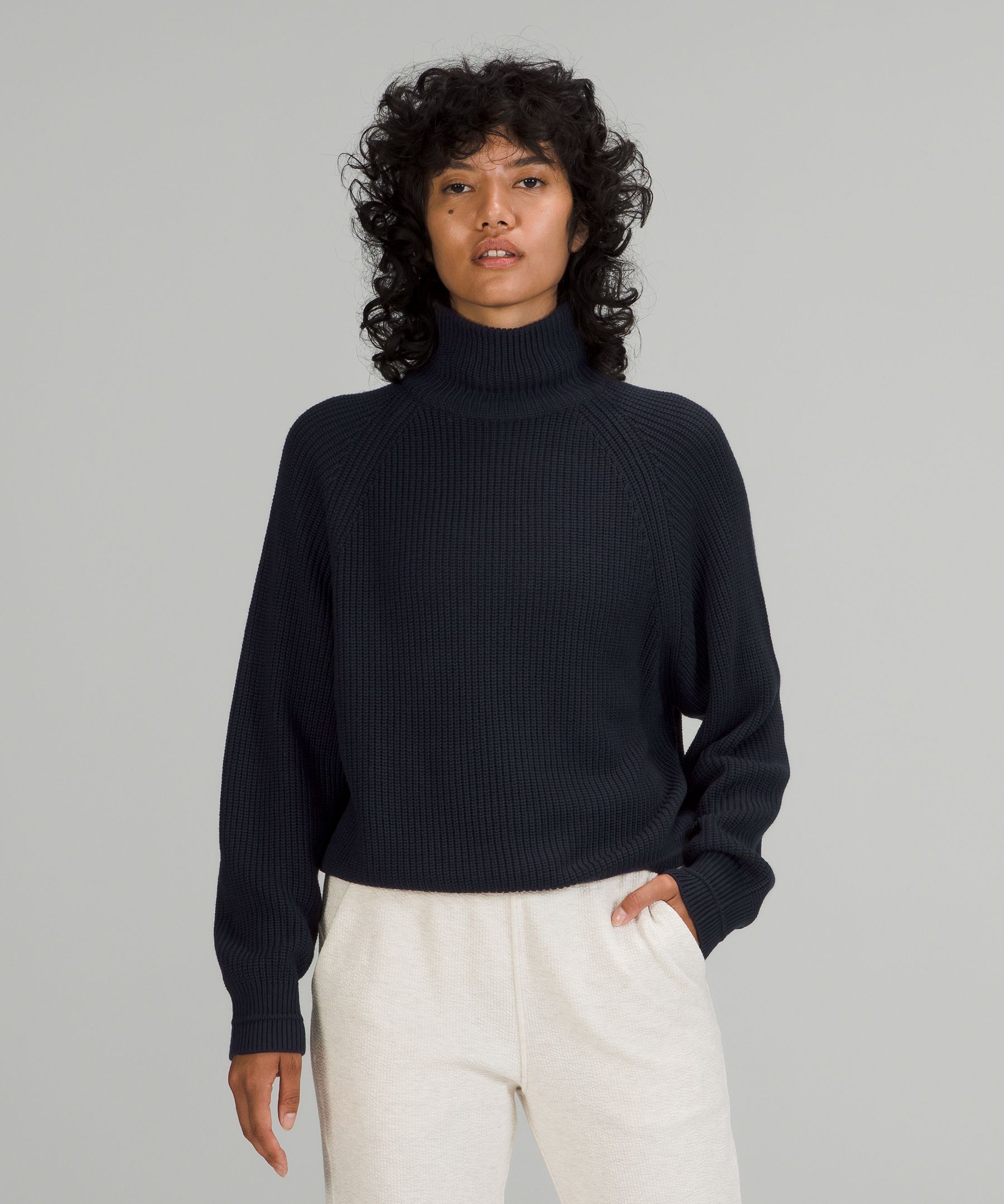 Relaxed hot sale turtleneck sweater