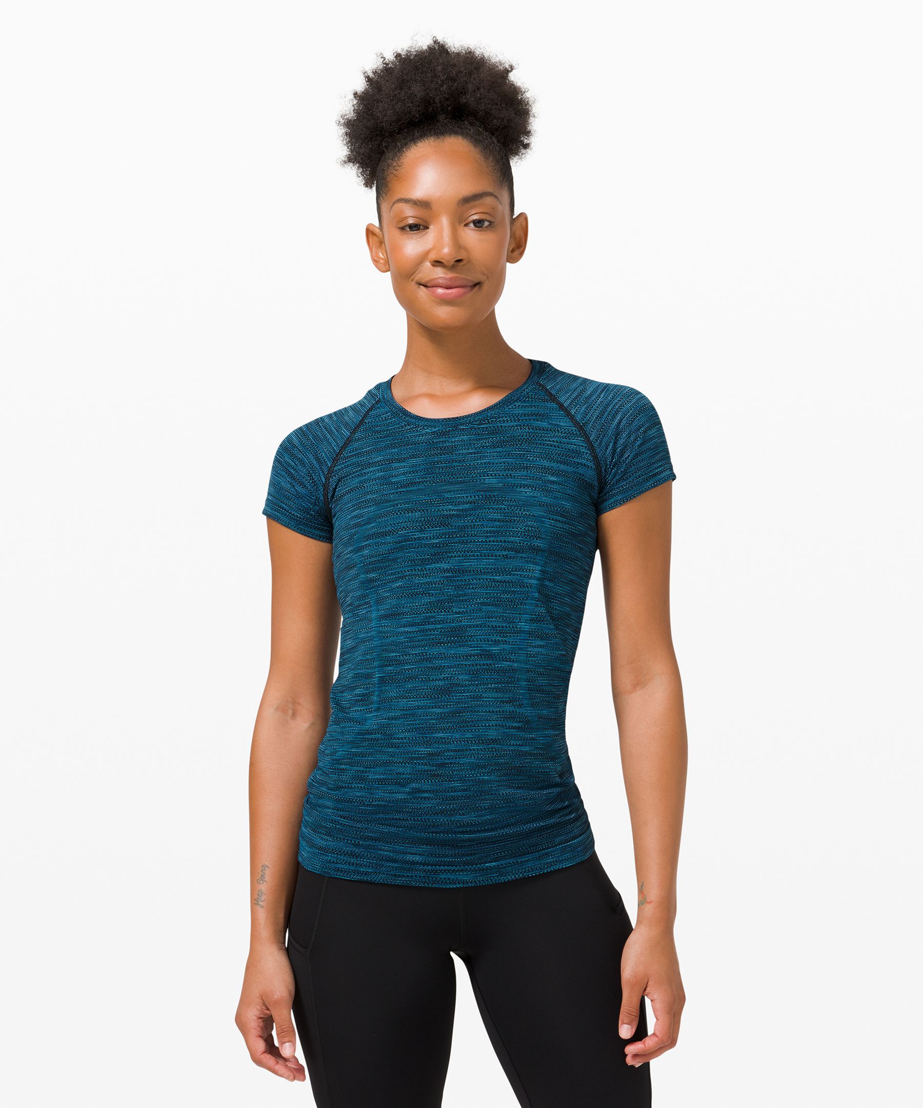 Lululemon Swiftly Tech Short Sleeve Shirt 2.0 In Printed
