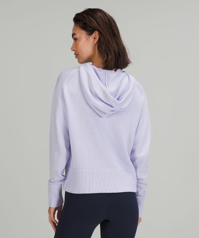Double Knit Sweater Hoodie