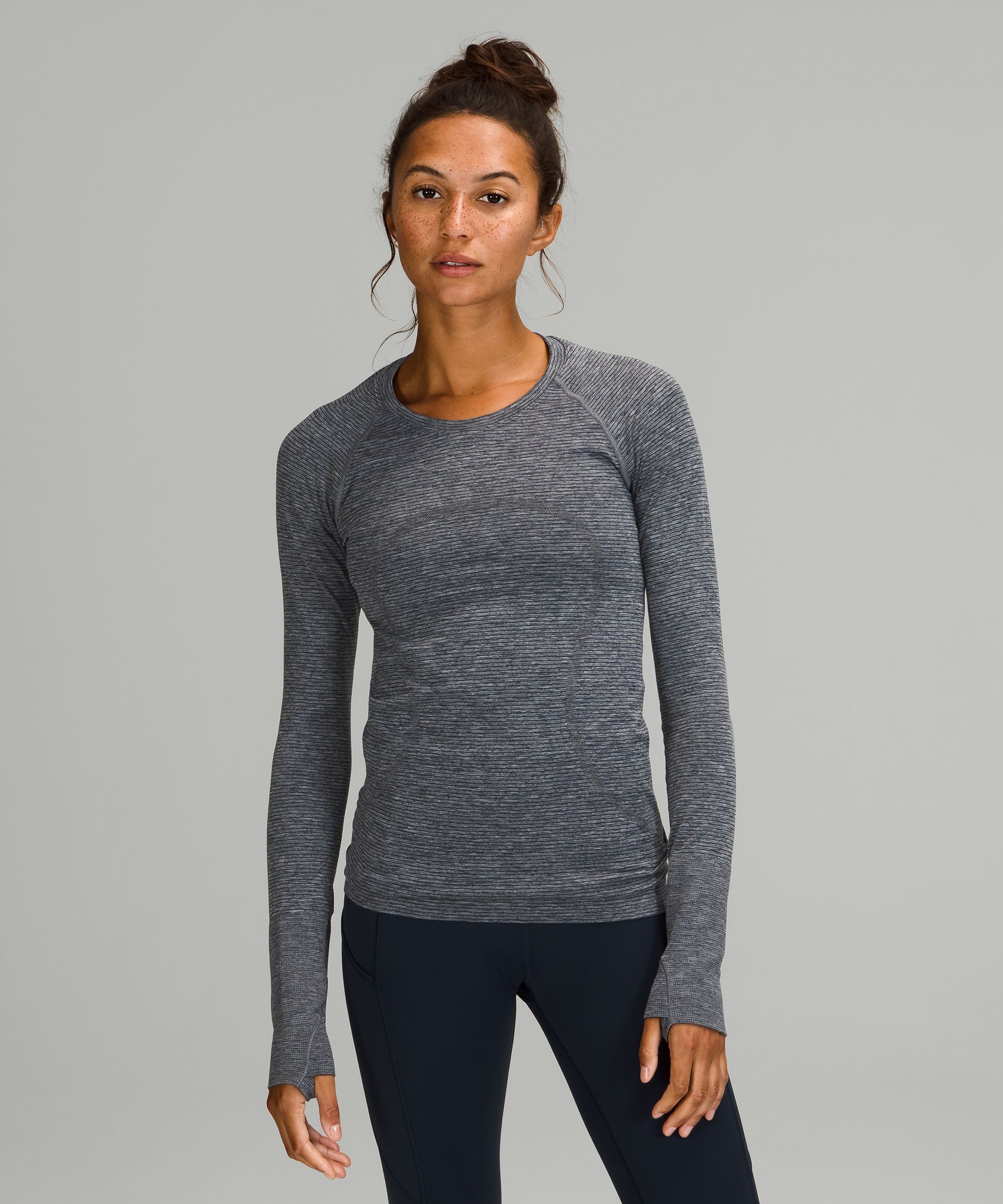 Lululemon Swiftly Tech Long Sleeve Shirt 2.0 In Black