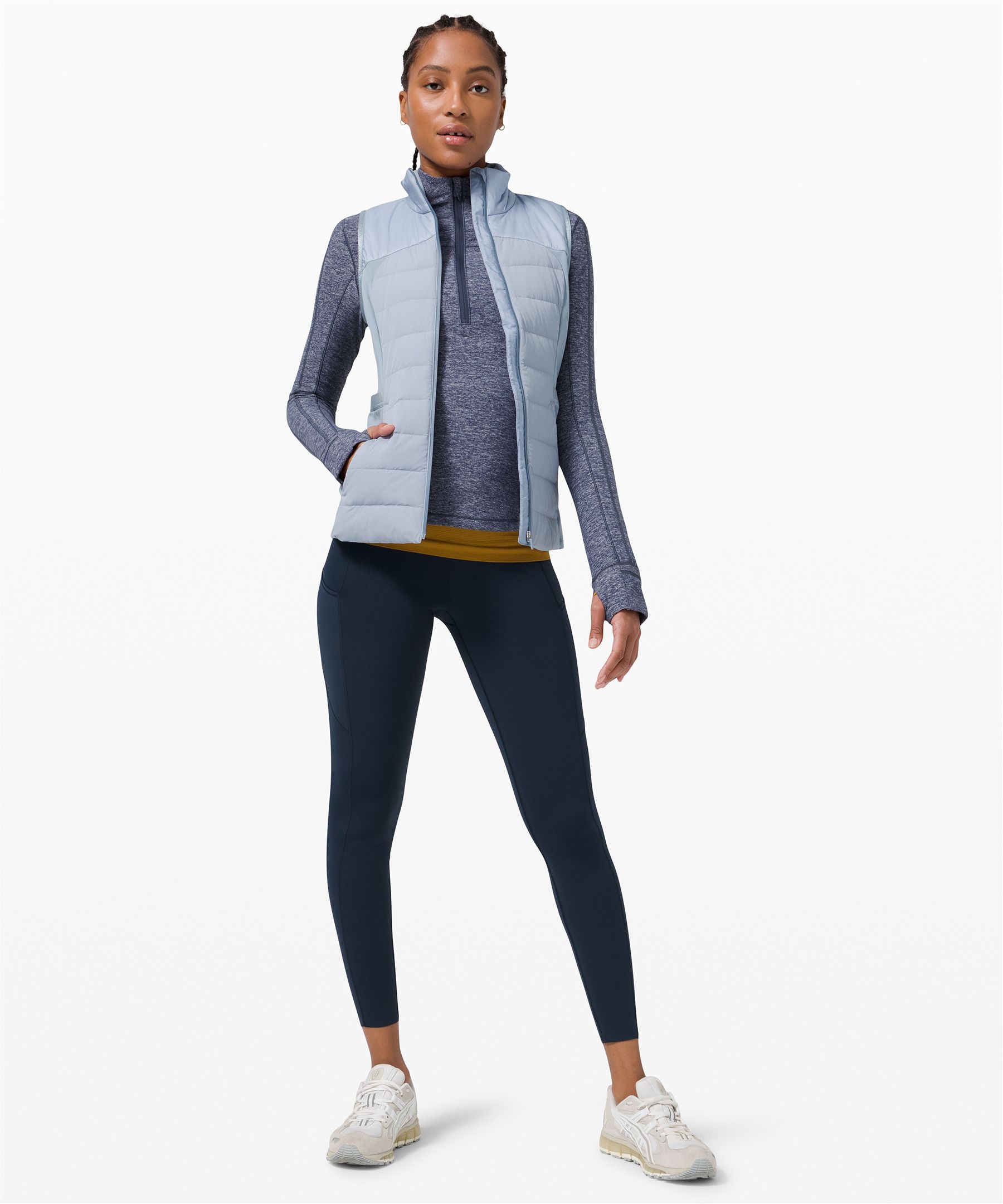 Manches longues&nbsp;1/2 zipp&eacute; Run Briskly