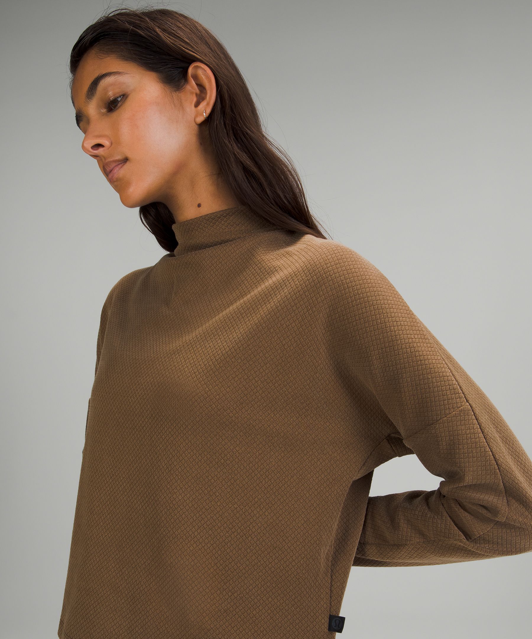 lululemon lab Jacquard Mock Neck Long Sleeve | Lululemon EU